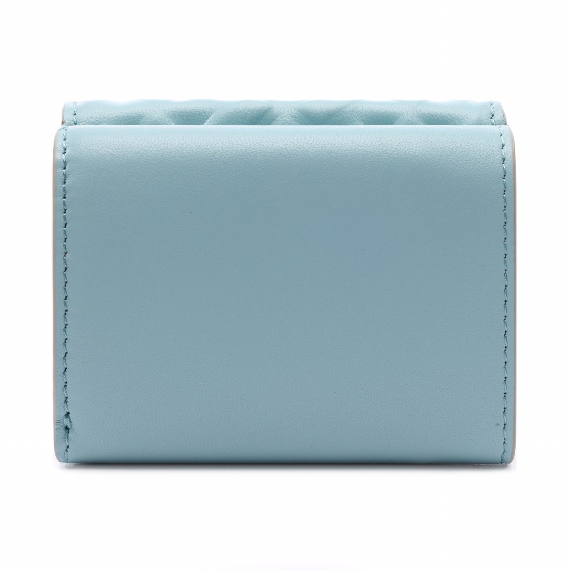 [25% 쿠폰] 펜디 바게트 마이크로 트라이폴드 월렛 라이트 블루([25% 쿠폰] Fendi Baguette Micro Tri-Fold Wallet Light Blue) - 4