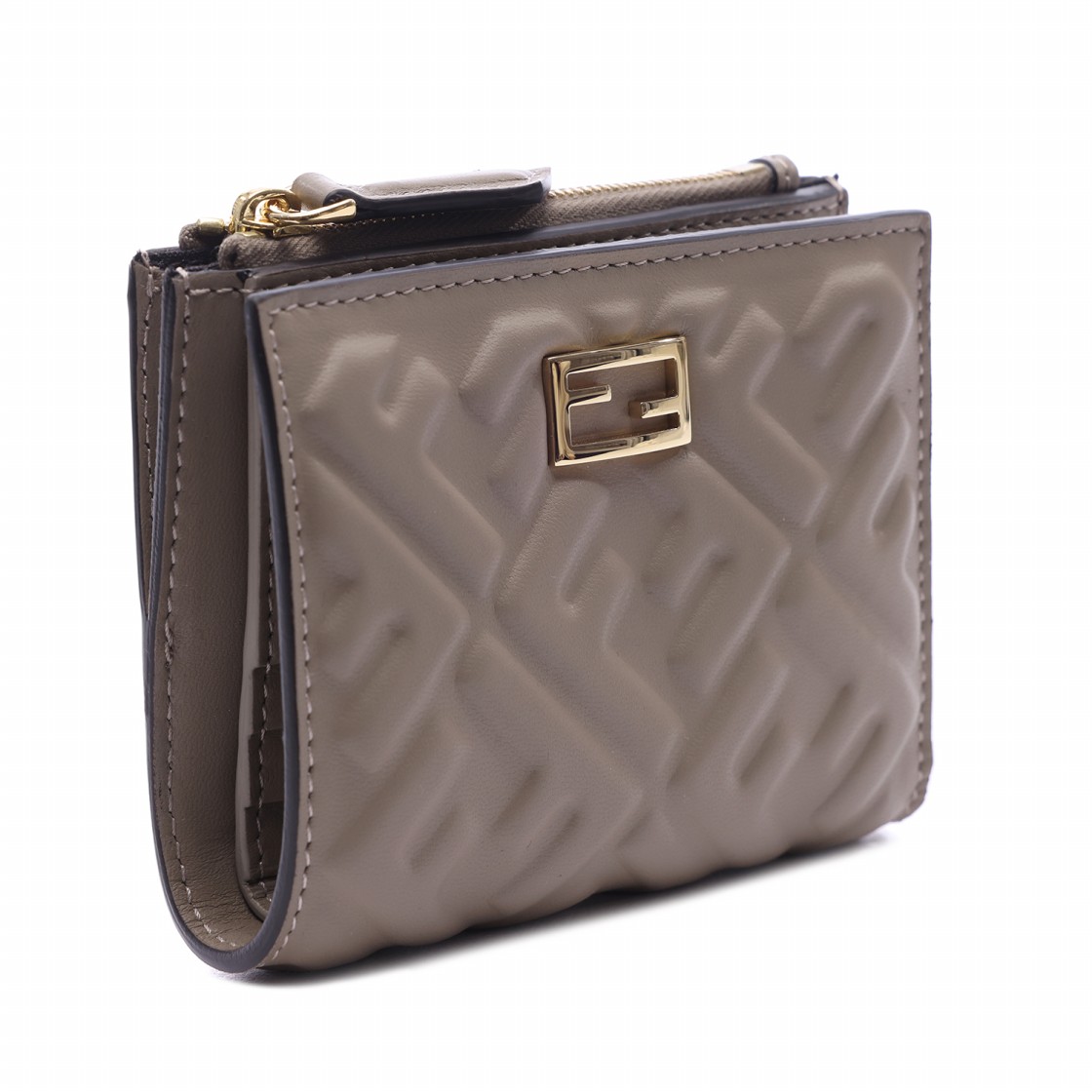 [25% 쿠폰] 펜디 슬림 바게트 스몰 월렛 그레이([25% 쿠폰] Fendi Slim Baguette Small Wallet Grey) - 3