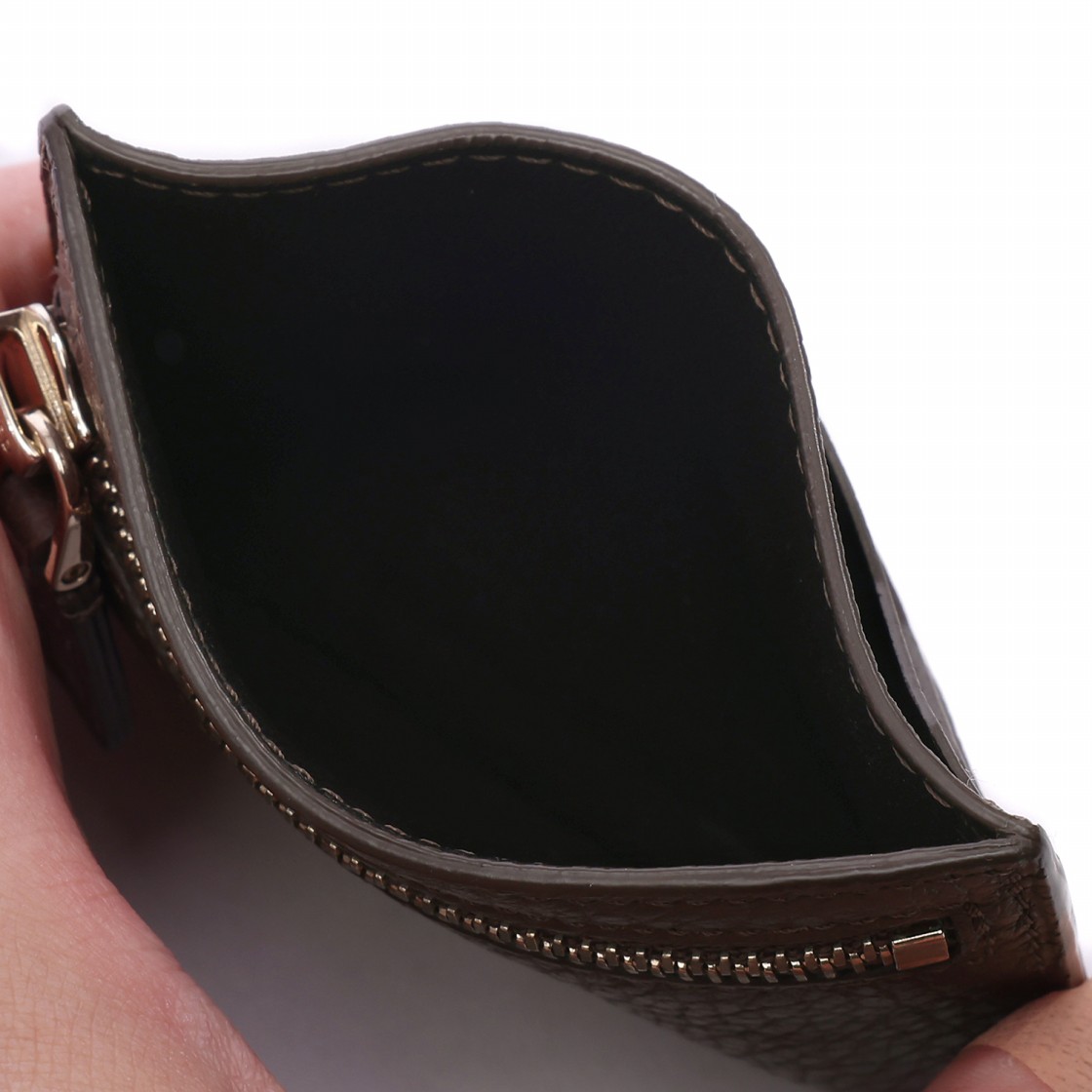 [25% 쿠폰] 톰포드 TF 로고 카드 홀더 다크 브라운([25% 쿠폰] Tom Ford TF Logo Card Holder Dark Brown) - 6