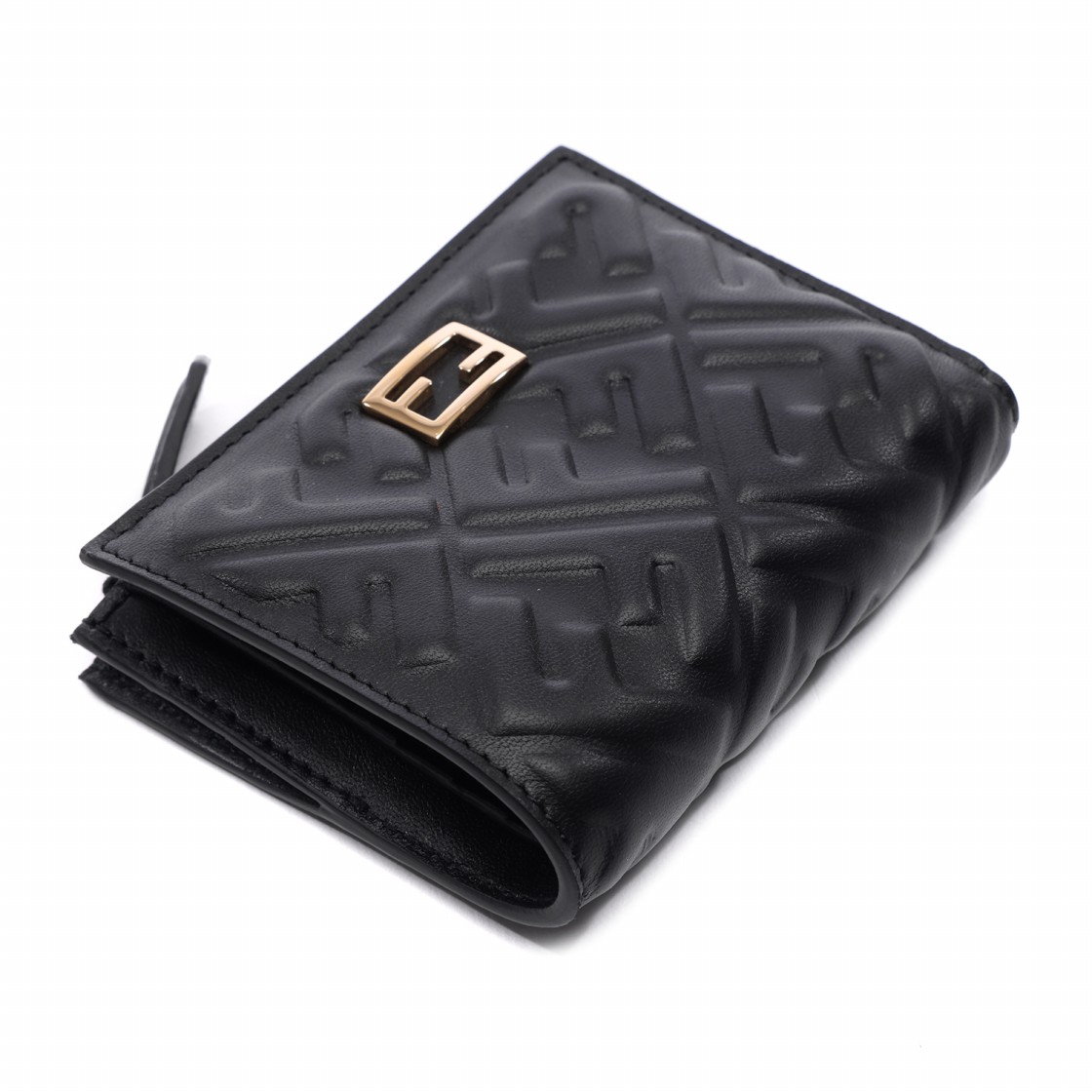 [25% 쿠폰] 펜디 슬림 바게트 월렛 스몰 블랙([25% 쿠폰] Fendi Slim Baguette Wallet Small Black) - 5