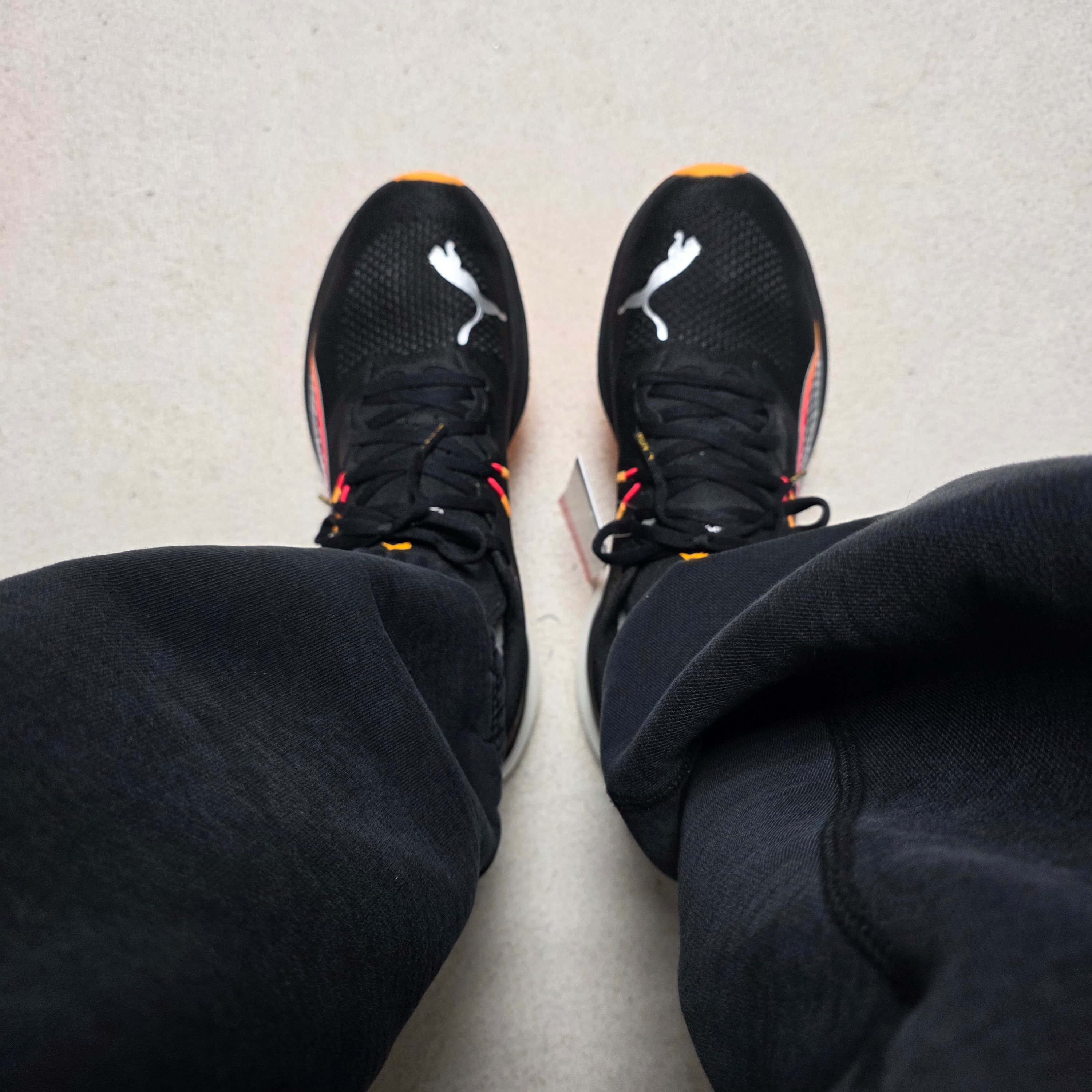 Puma Deviate Nitro 3 Sun Stream 착용 스타일