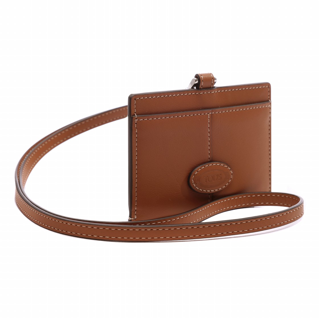 [25% 쿠폰] 토즈 레더 뱃지 홀더 브라운([25% 쿠폰] Tod's Badge Holder in Leather Brown) - 3