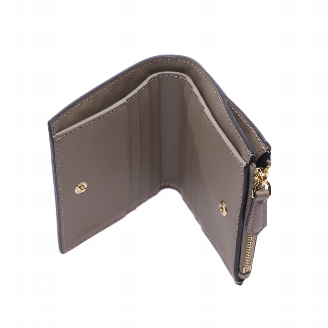 [25% 쿠폰] 펜디 슬림 바게트 스몰 월렛 그레이([25% 쿠폰] Fendi Slim Baguette Small Wallet Grey) - 6