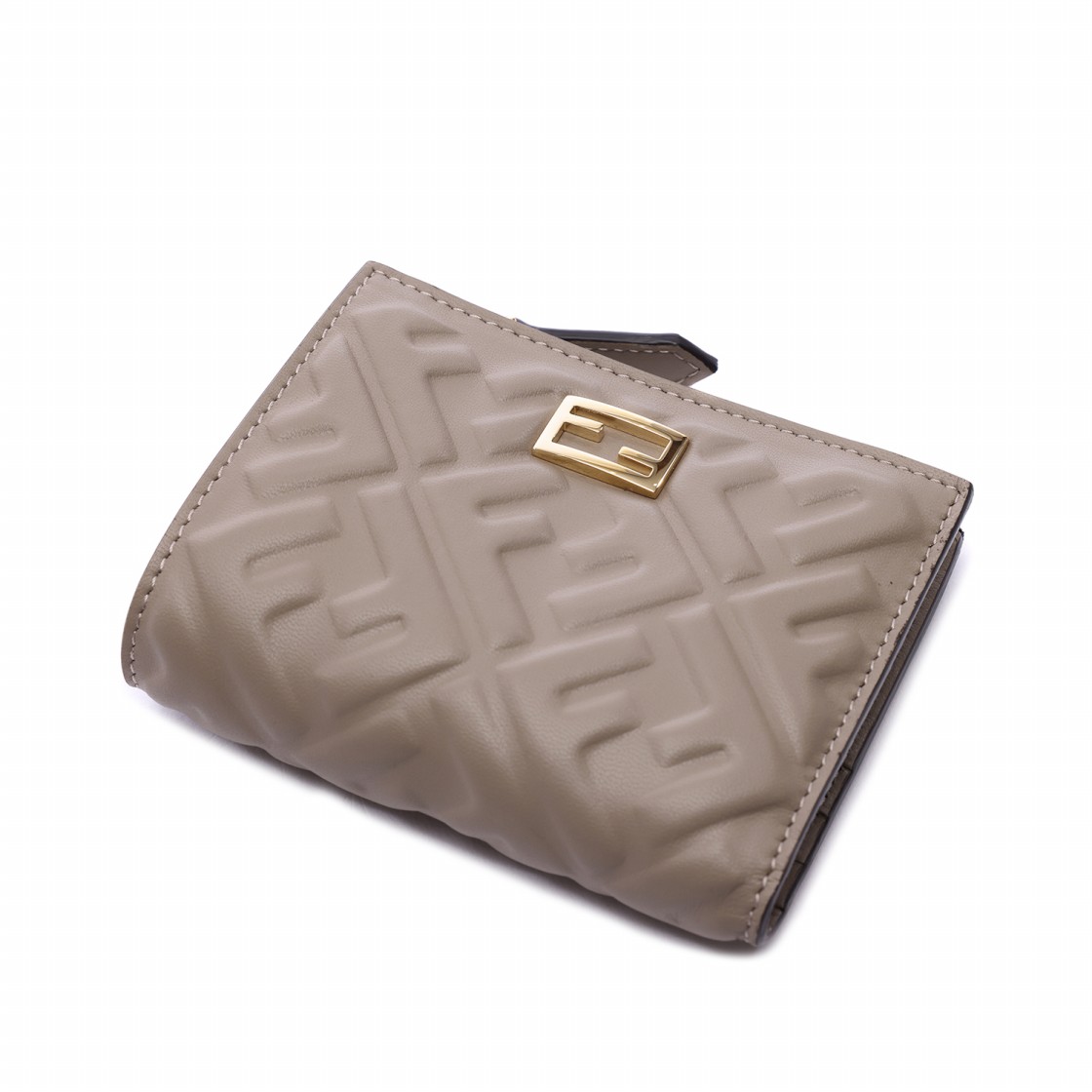 [25% 쿠폰] 펜디 슬림 바게트 스몰 월렛 그레이([25% 쿠폰] Fendi Slim Baguette Small Wallet Grey) - 5