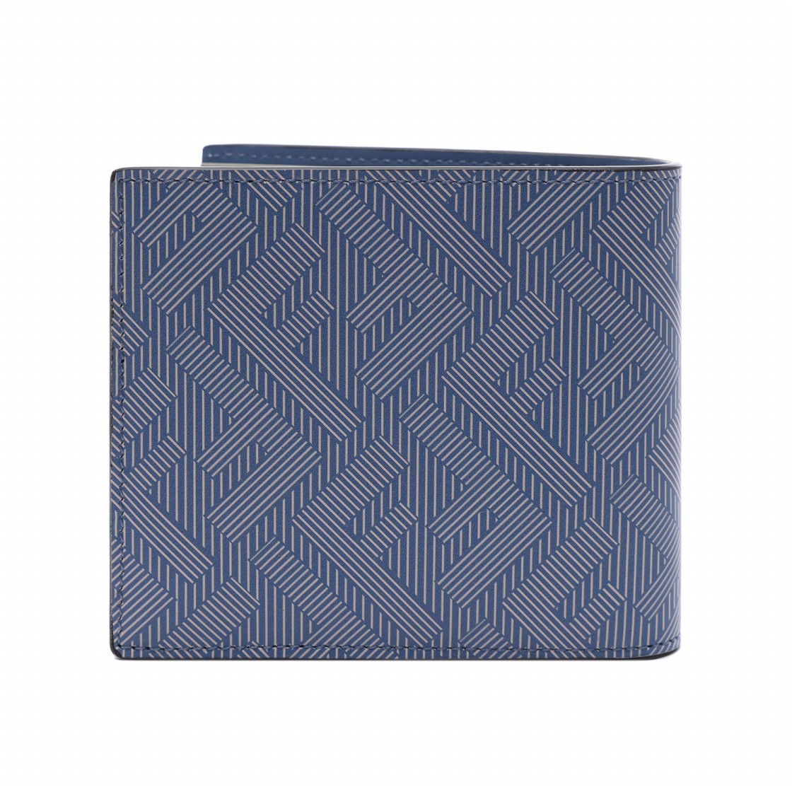 [25% 쿠폰] 펜디 쉐도우 레더 월렛 세룰리언 블루([25% 쿠폰] Fendi Shadow Leather Wallet Cerulean Blue) - 4
