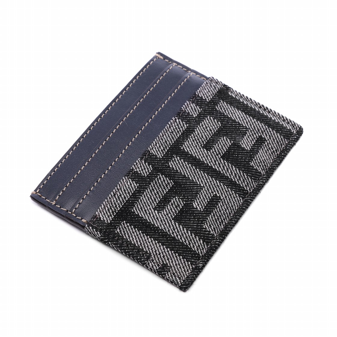 [25% 쿠폰] 펜디 바게트 카드 케이스 다크 블루([25% 쿠폰] Fendi Baguette Card Case Dark Blue) - 5