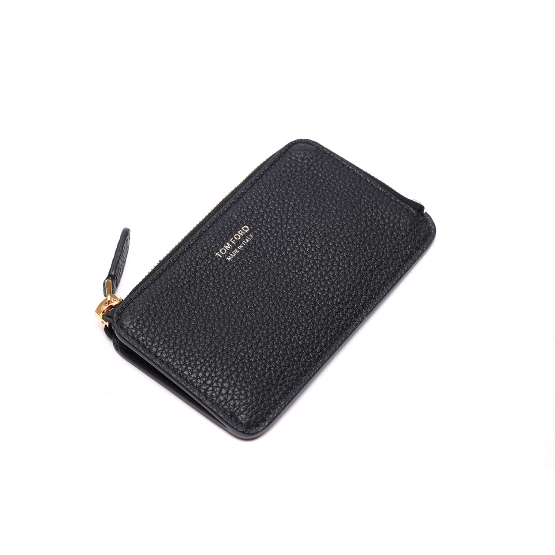 [25% 쿠폰] 톰포드 소프트 그레인 레더 지퍼 카드 홀더 월렛 블랙([25% 쿠폰] Tom Ford Soft Grain Leather Zipped Card Holder Wallet Black) - 5