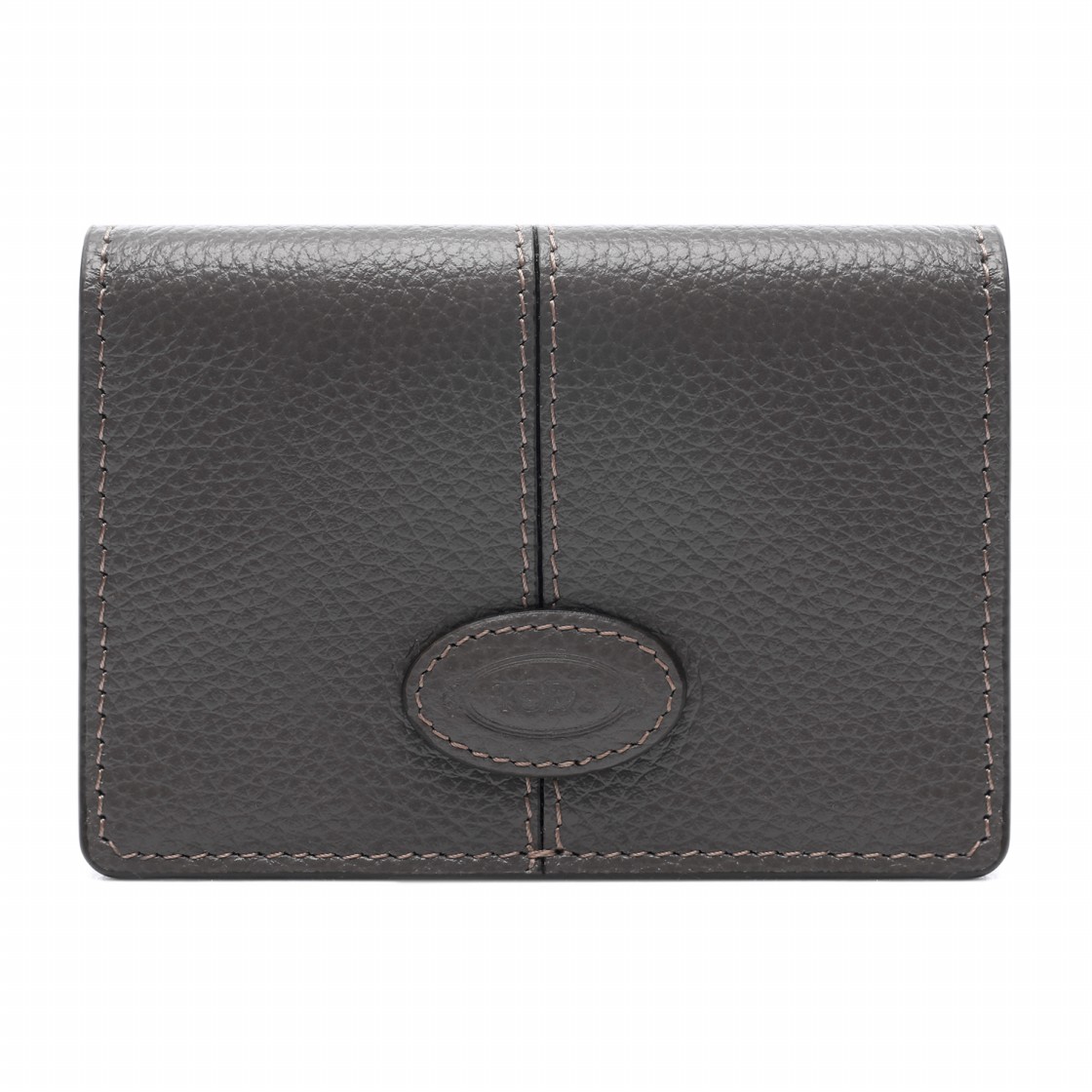 [25% 쿠폰] 토즈 레더 비지니스 카드 케이스 그레이([25% 쿠폰] Tod's Leather Business Card Case Grey) - 4