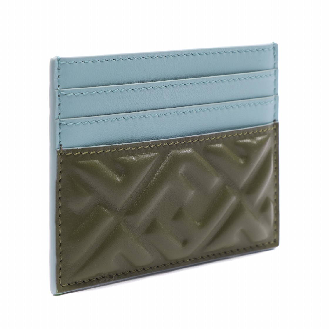 [25% 쿠폰] 펜디 바게트 카드 케이스 그린([25% 쿠폰] Fendi Baguette Card Case Green) - 3