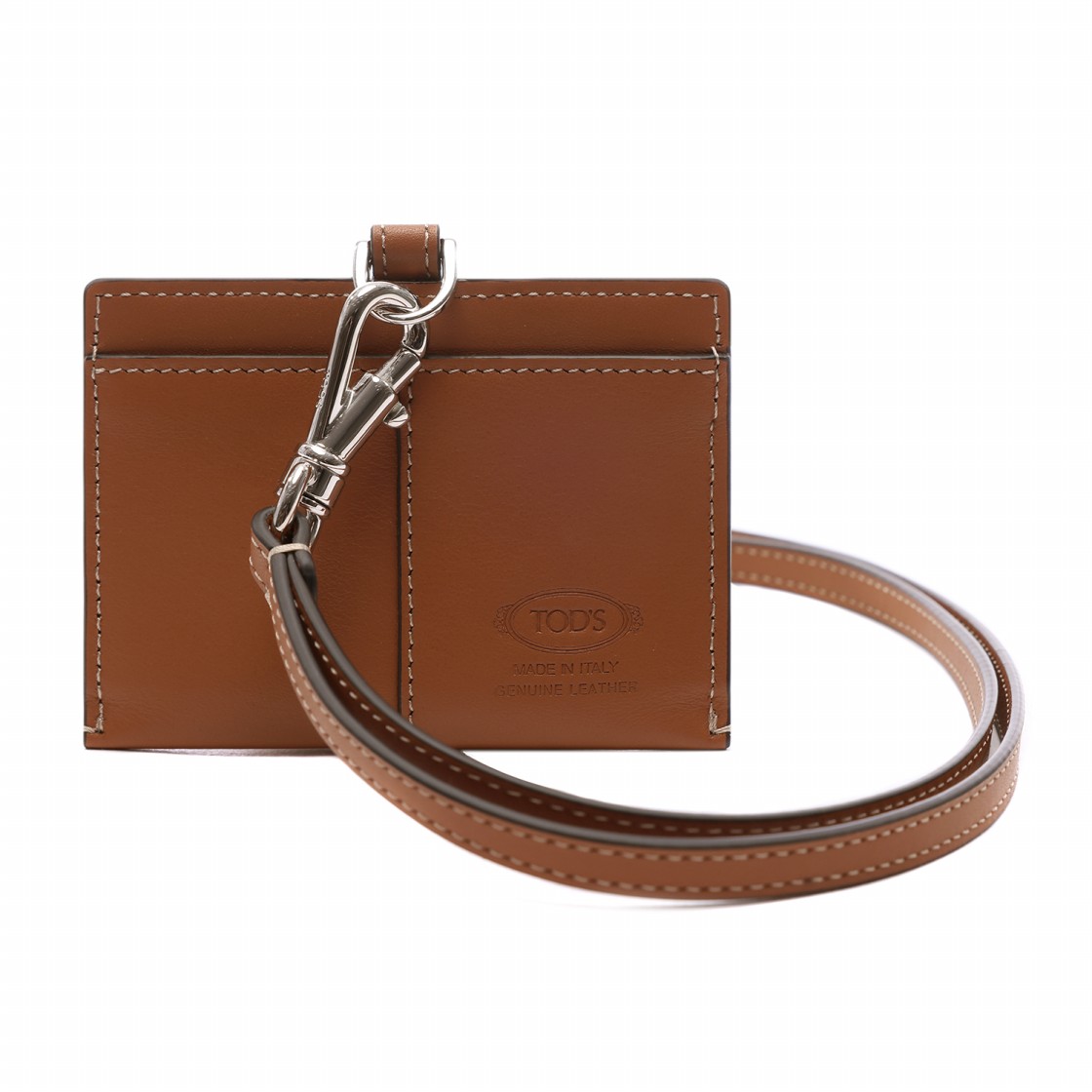 [25% 쿠폰] 토즈 레더 뱃지 홀더 브라운([25% 쿠폰] Tod's Badge Holder in Leather Brown) - 5
