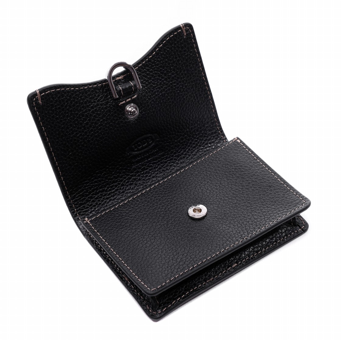 [25% 쿠폰] 토즈 레더 비지니스 카드 케이스 블랙([25% 쿠폰] Tod's Leather Business Card Case Black) - 5