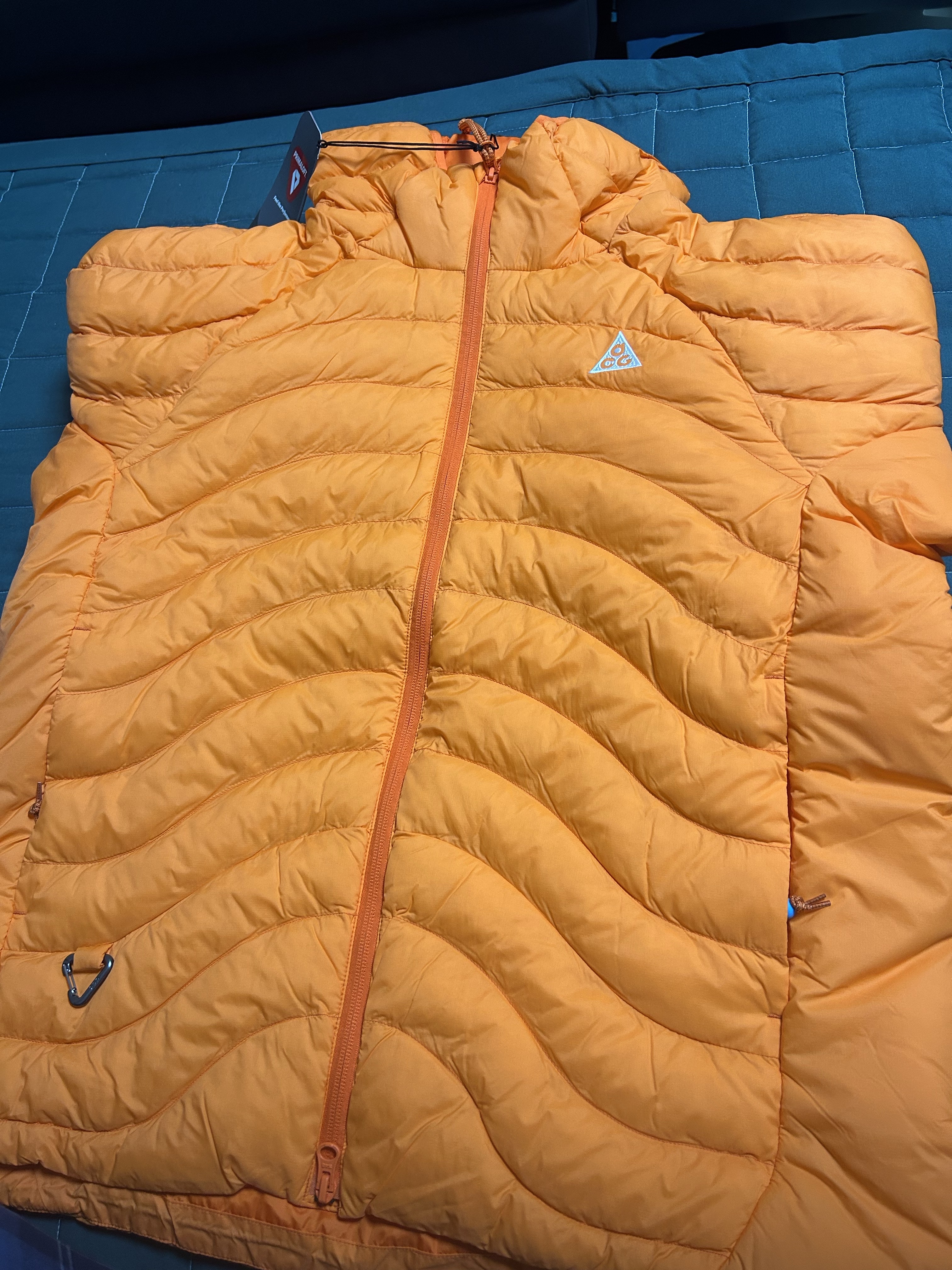 Nike ACG Lava Flow Therma-Fit ADV Jacket Safety Orange Summit White - Asia 착용 스타일