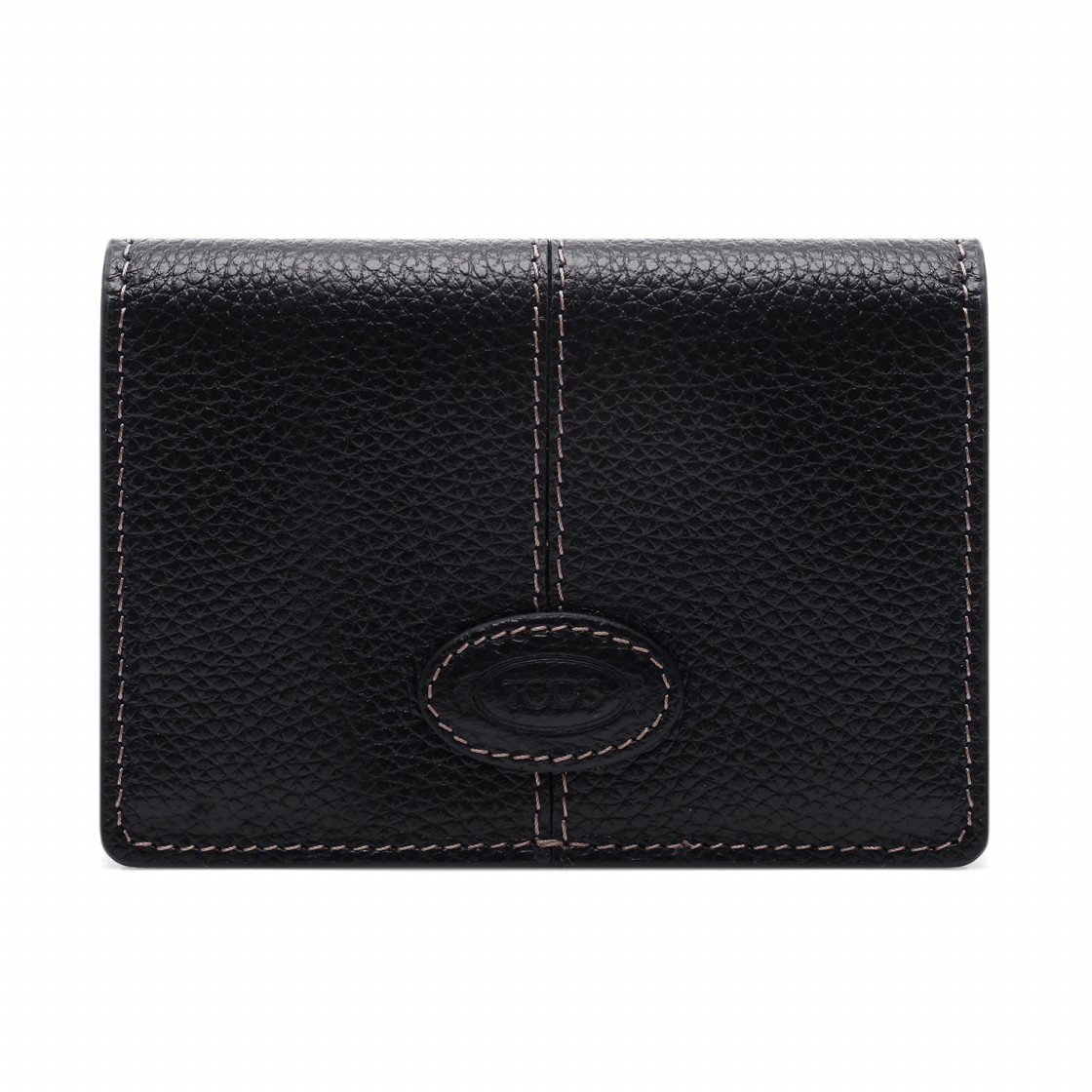 [25% 쿠폰] 토즈 레더 비지니스 카드 케이스 블랙([25% 쿠폰] Tod's Leather Business Card Case Black) - 4