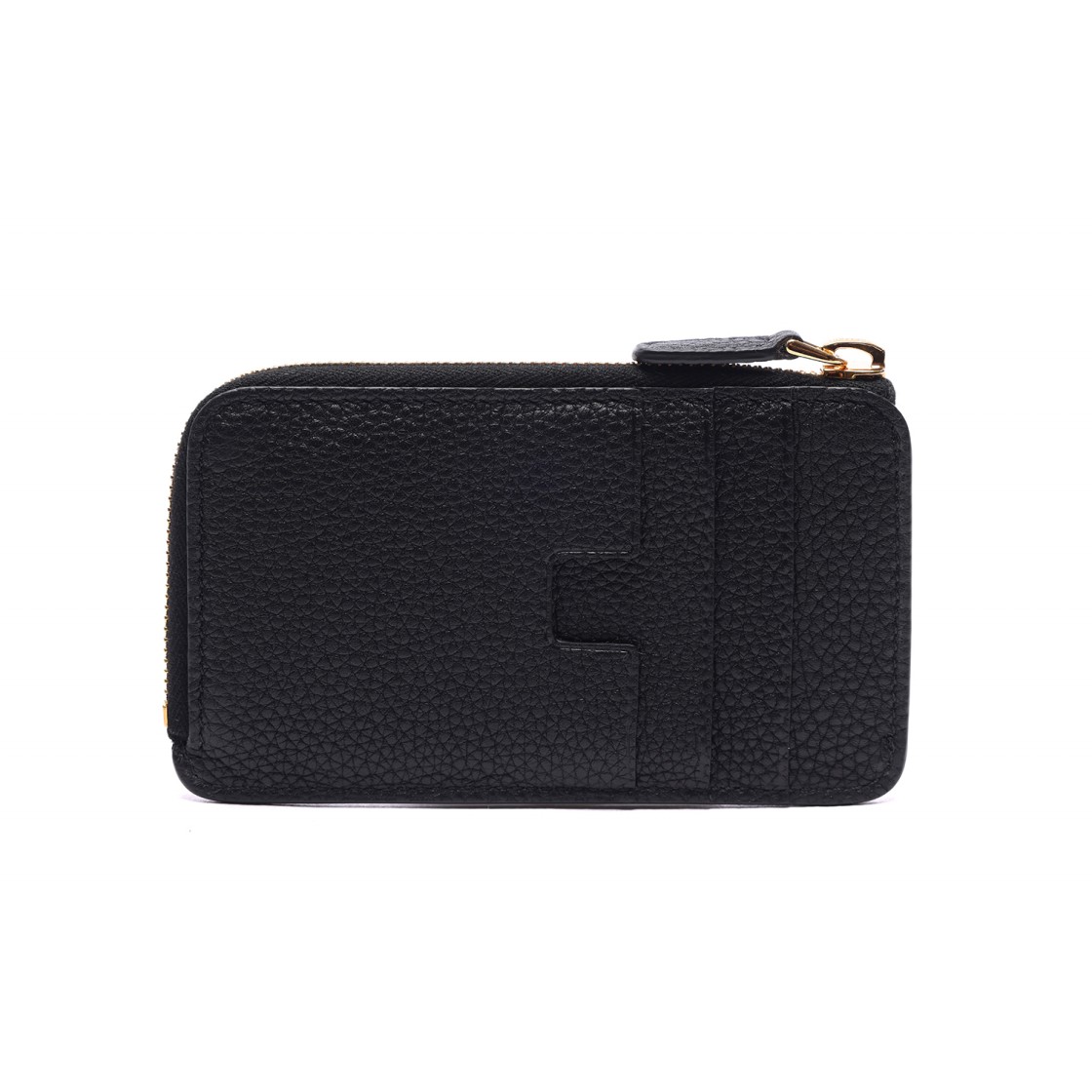 [25% 쿠폰] 톰포드 소프트 그레인 레더 지퍼 카드 홀더 월렛 블랙([25% 쿠폰] Tom Ford Soft Grain Leather Zipped Card Holder Wallet Black) - 4