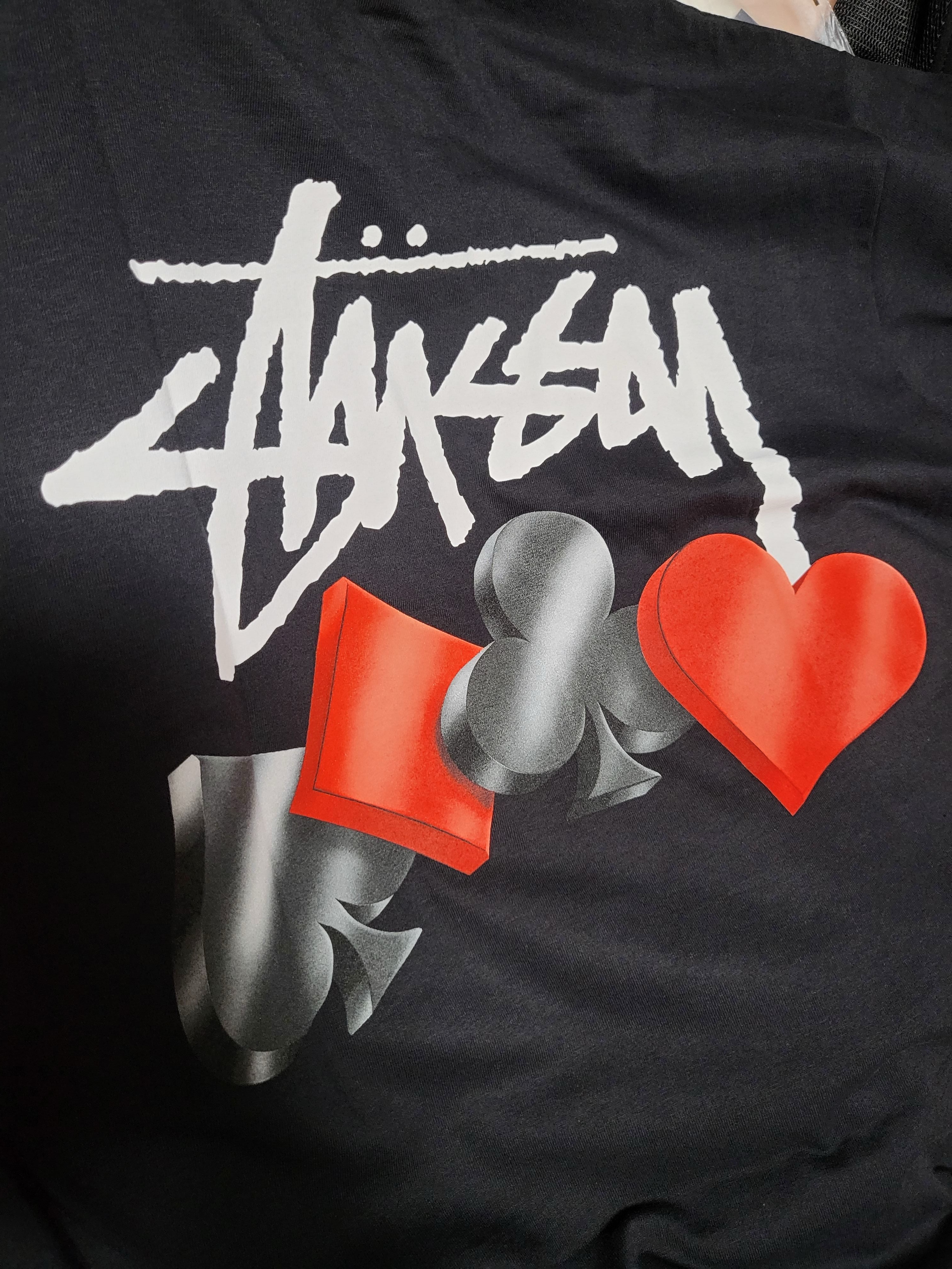 Stussy Suits T-Shirt Black, Stussy Suits T-Shirt White 착용 스타일 - 2