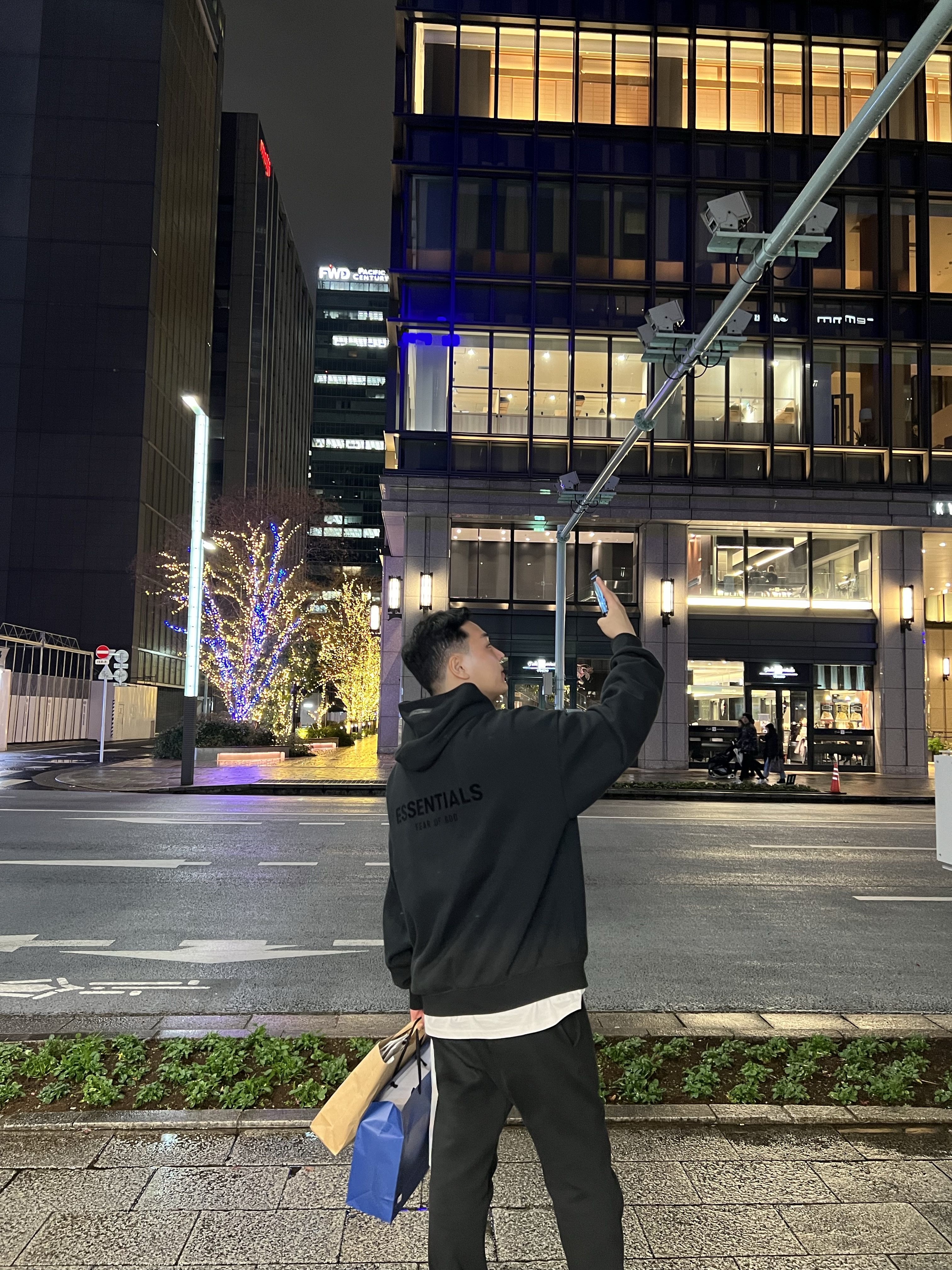 Essentials The Core Collection Hoodie Stretch Limo, Essentials The Core Collection Relaxed Sweatpants Stretch Limo 착용 스타일 - 1