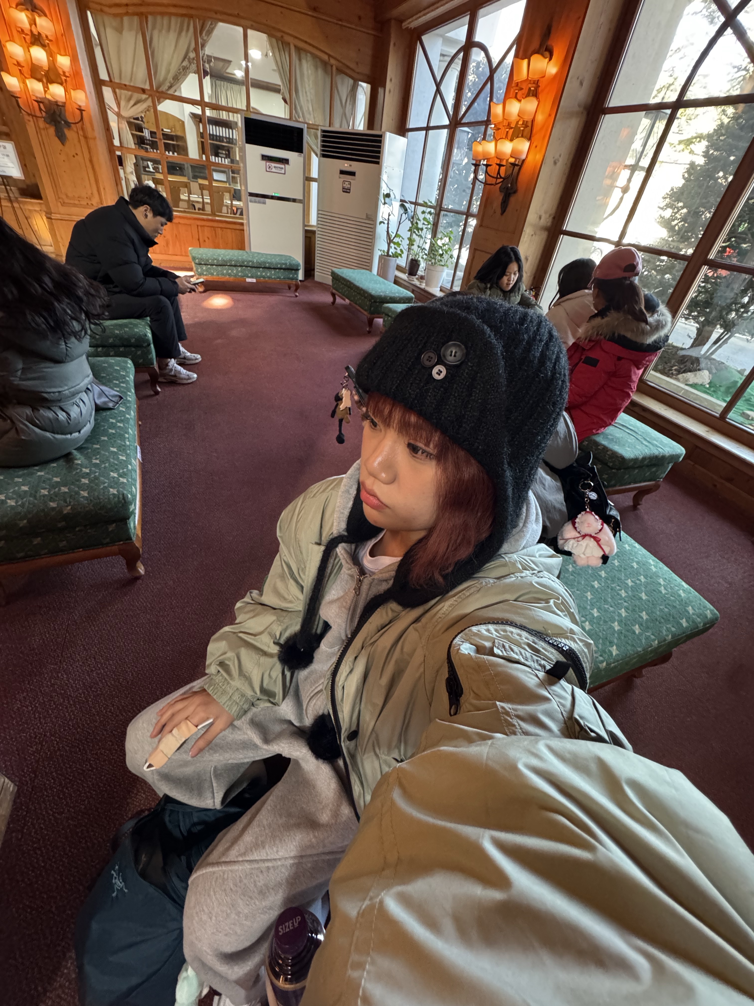 Matin Kim Logo Jacquard Short Beanie Black, Arc'teryx Heliad 15 Backpack Nightscape ์ฐฉ์ฉ ์คํ์ผ - 6