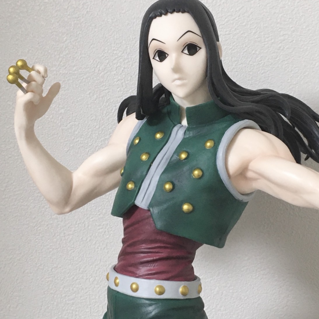 Bandai Ichiban Kuji Hunter x Hunter Cross the X-Day  B Prize Illumi MASTERLISE 착용 스타일