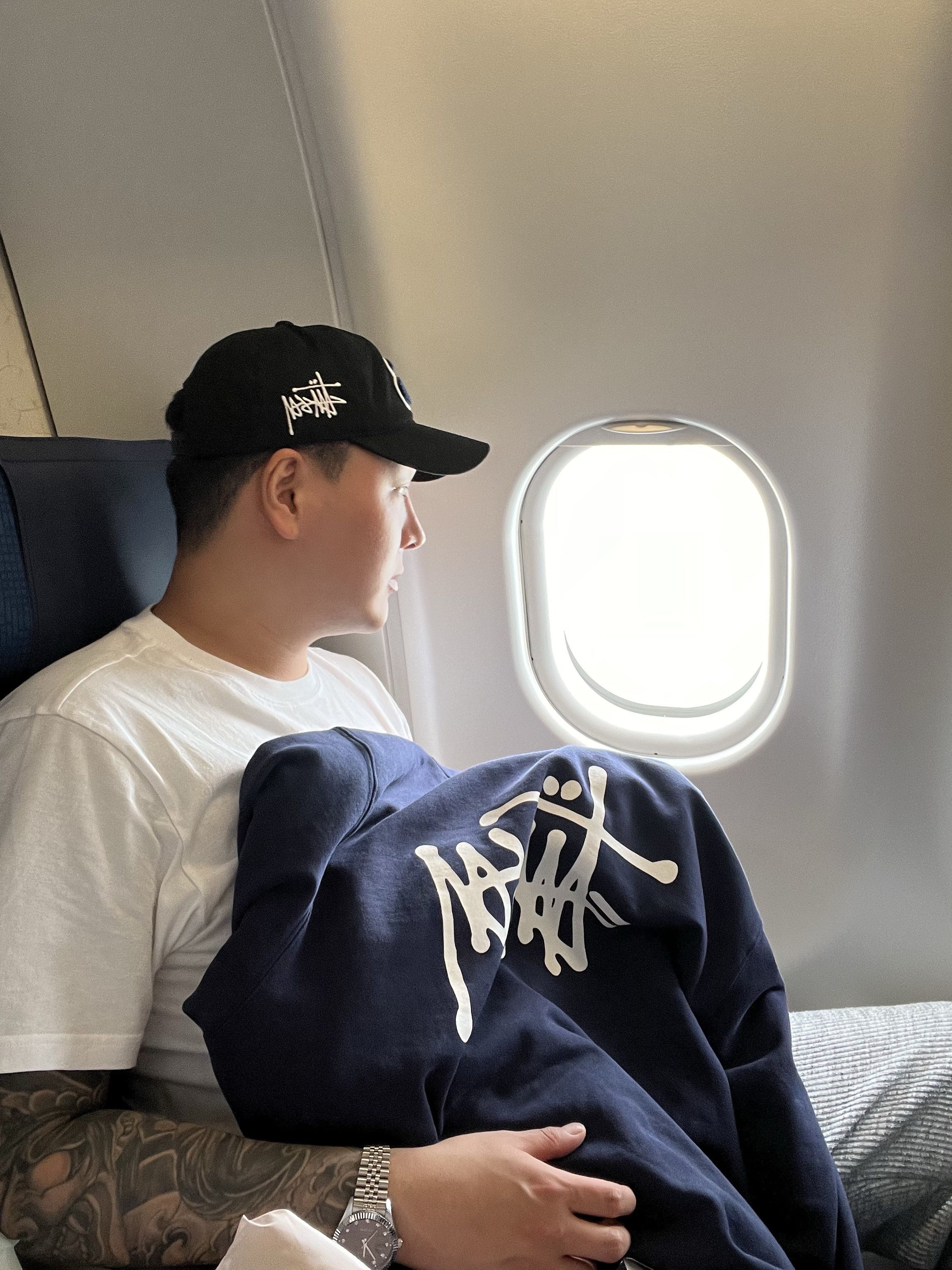 Stussy Chenille S Low Pro Cap Black, The North Face Big Shot Jet Black 착용 스타일 - 2
