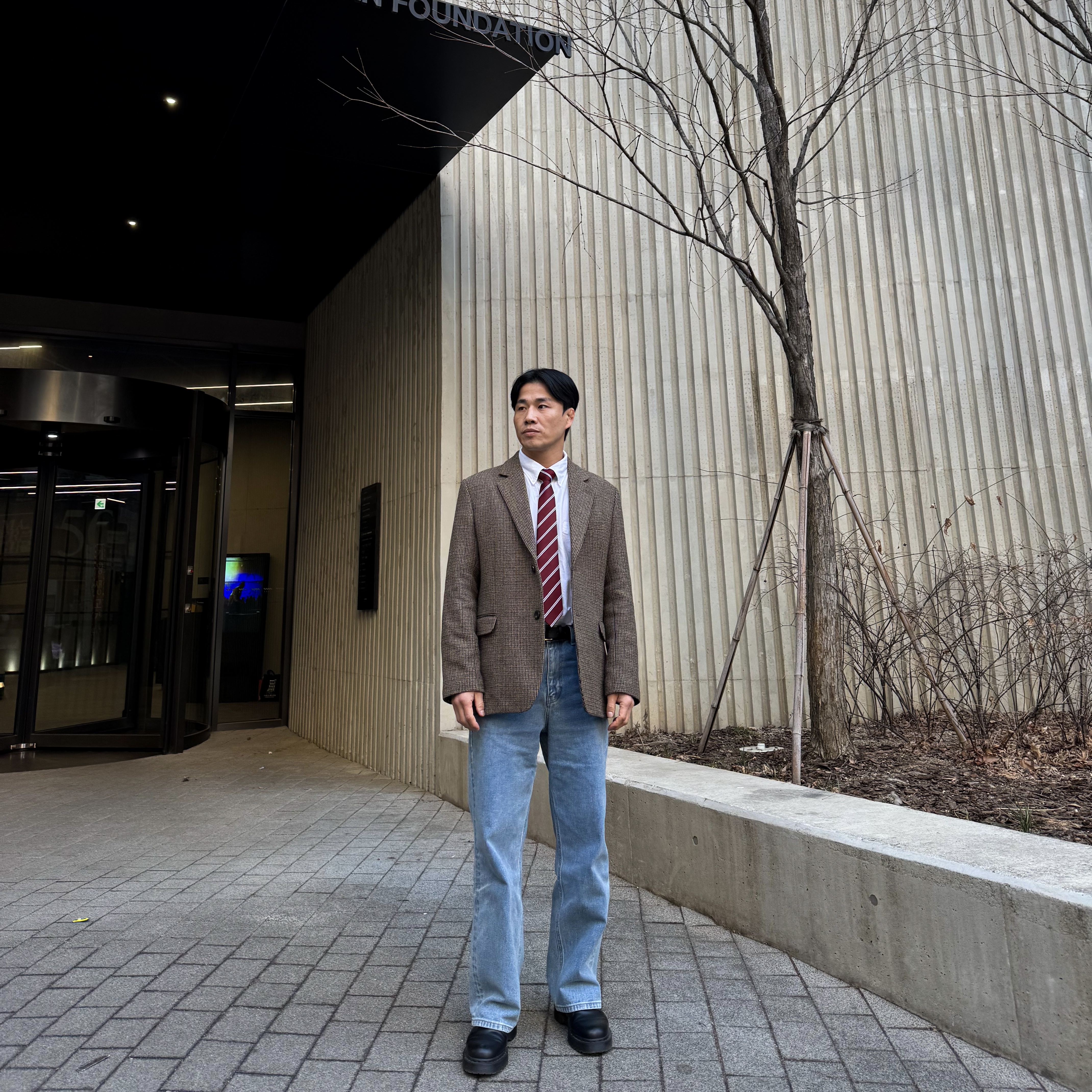 Dr. Martens 1461 Bex Black 착용 스타일 - 2