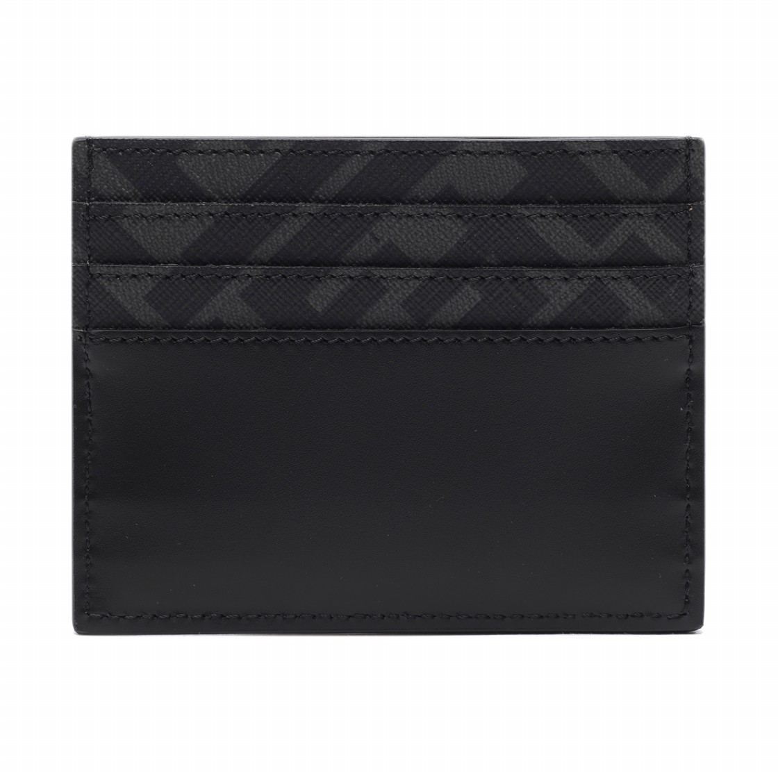 [25% 쿠폰] 펜디 FF 스퀘어 카드 홀더 블랙([25% 쿠폰] Fendi FF Squared Card Holder Black) - 4