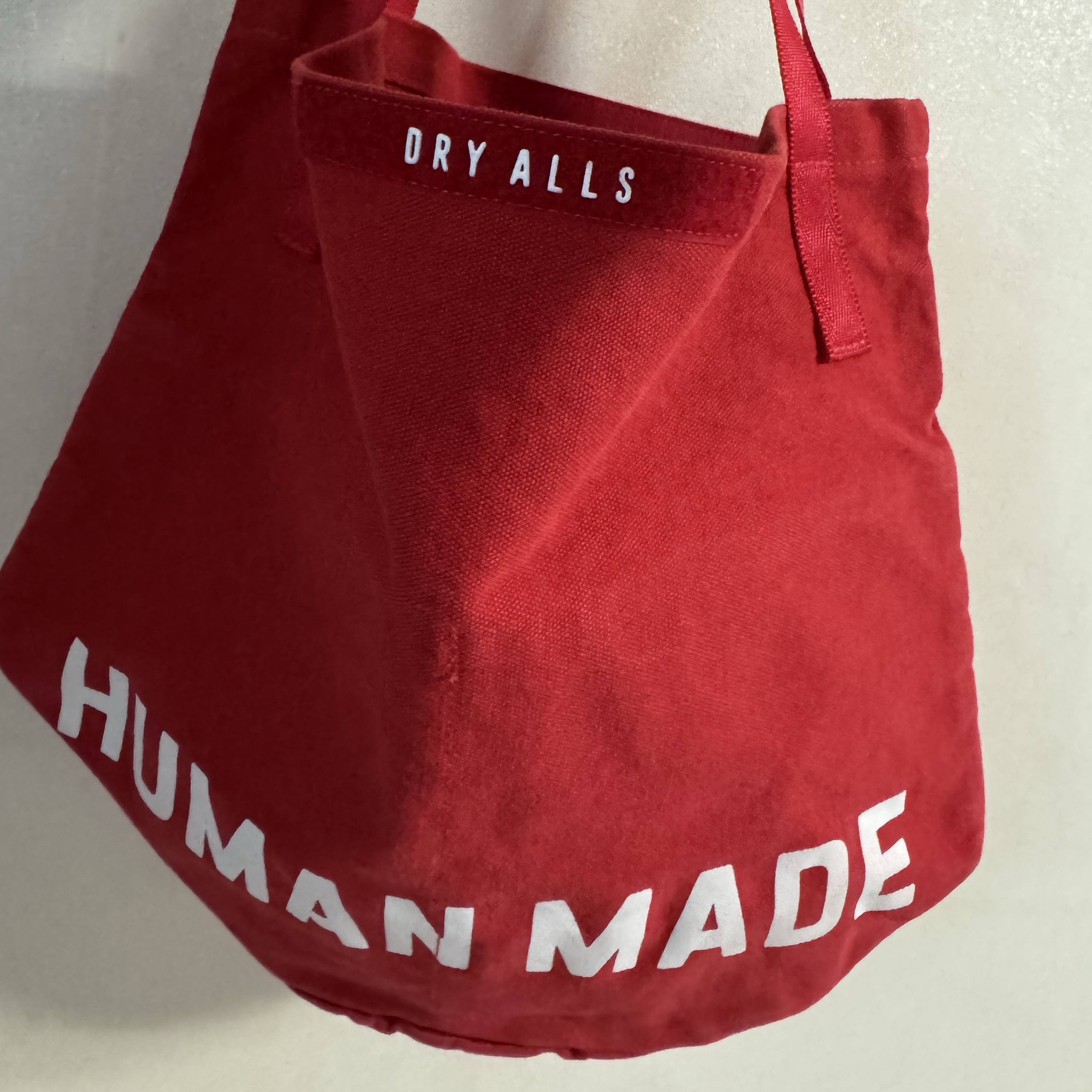 휴먼 메이드 벌룬 토트 레드 | Human Made | KREAM