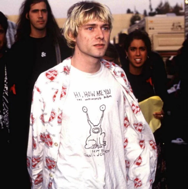 Thisisneverthat x Daniel Johnston Frog T-Shirt White 착용 스타일 - 2