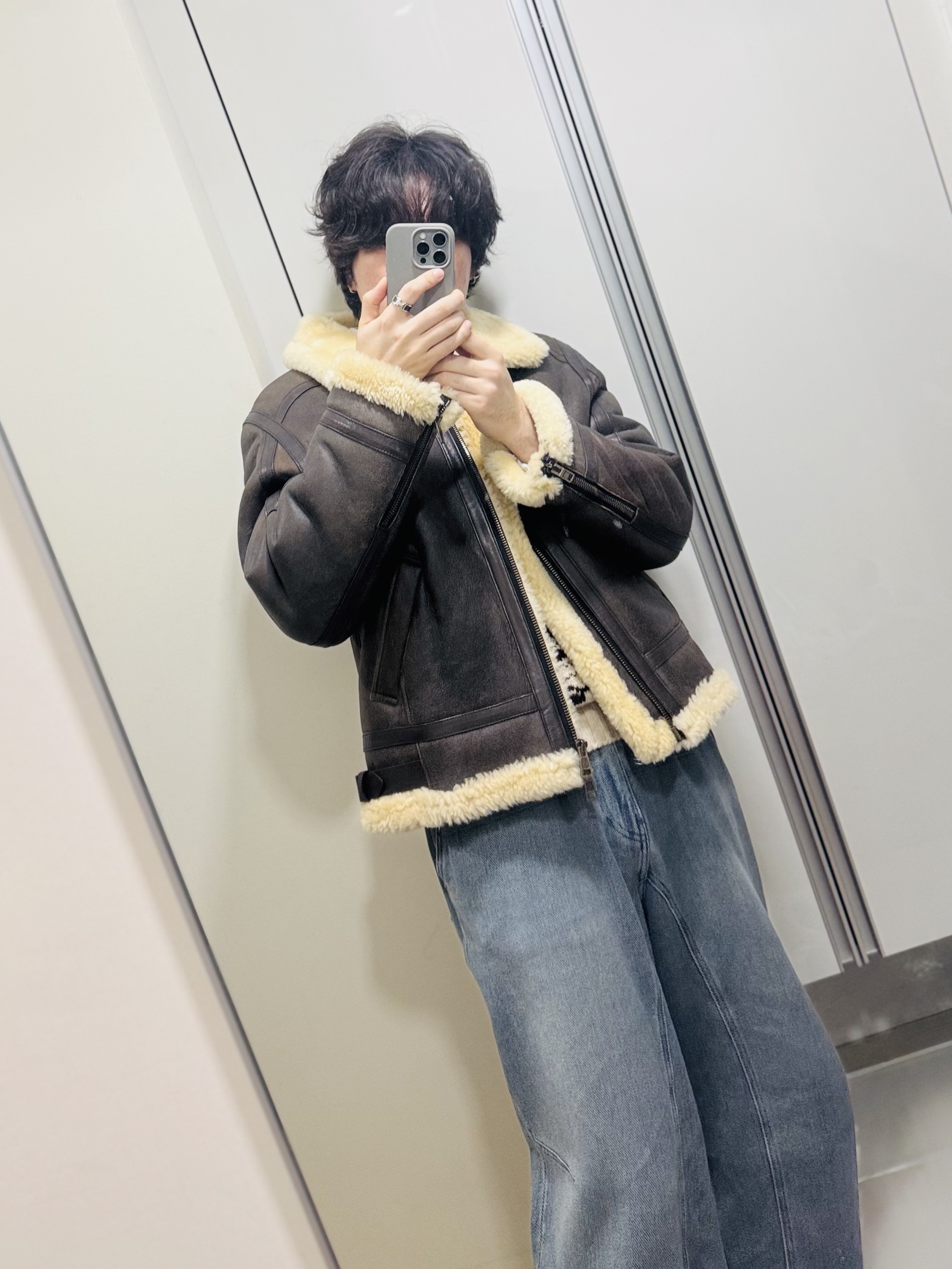 Wooyoungmi Wide Banding Denim Pants Blue - 25FW 착용 스타일