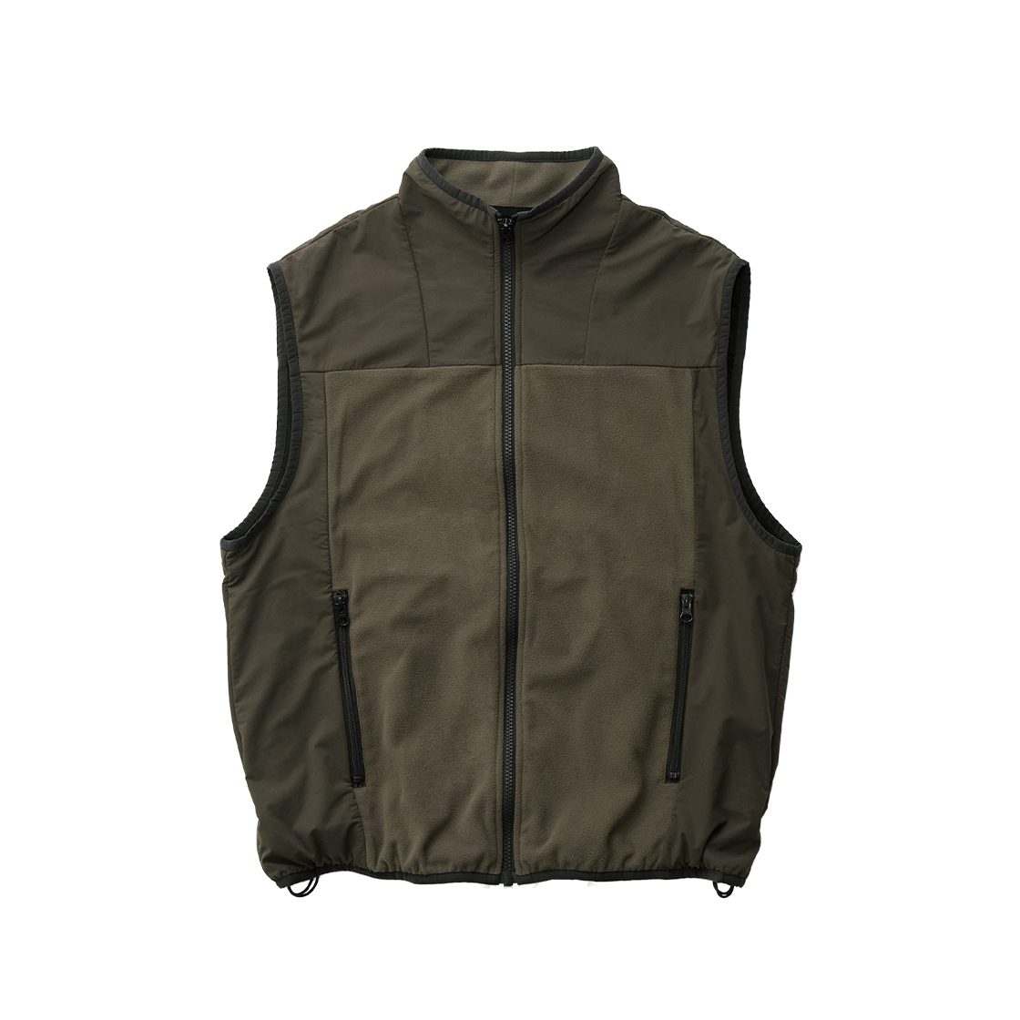 HM6PVE4011G6 Polyteru Human Index Human Thermal Vest Khaki Beige