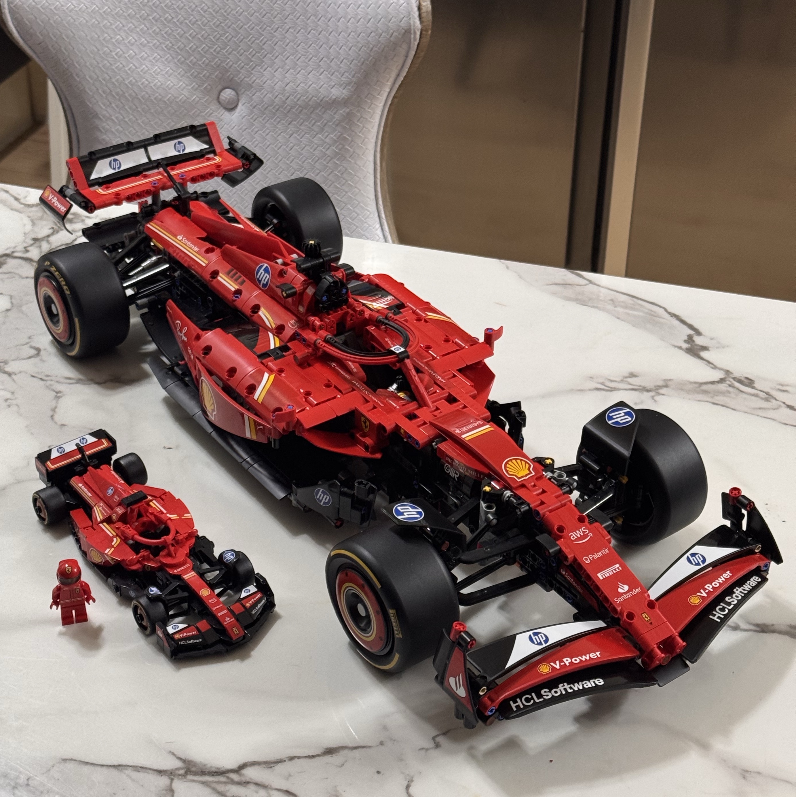Lego Ferrari SF-24 F1 Car, Lego Speed Champions Ferrari SF-24 F1 Race Car 착용 스타일 - 2