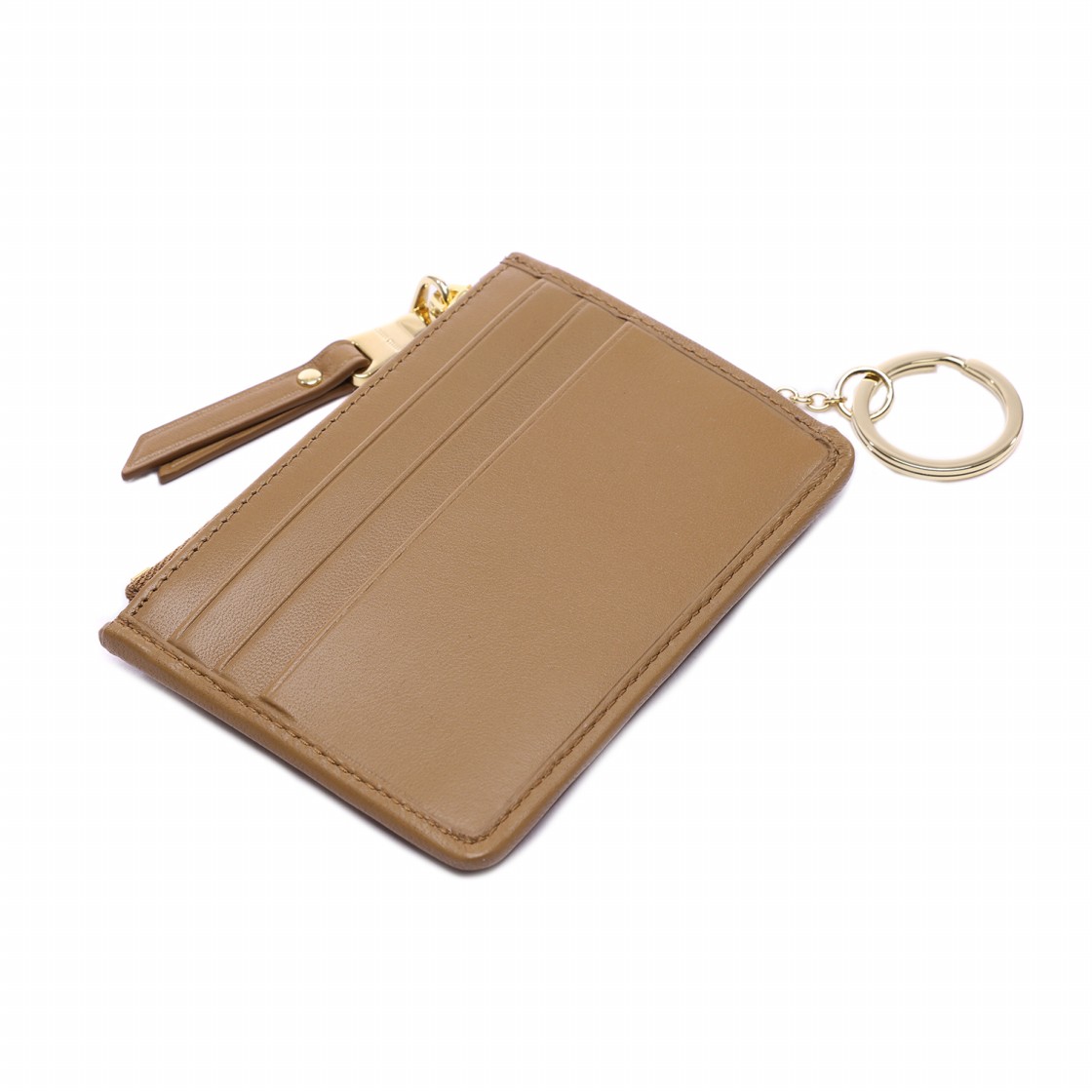 [25% 쿠폰] 미우 미우 마테라쎄 나파 레더 카드 홀더 카라멜([25% 쿠폰] Miu Miu Matelasse Nappa Leather Card Holder Caramel) - 6
