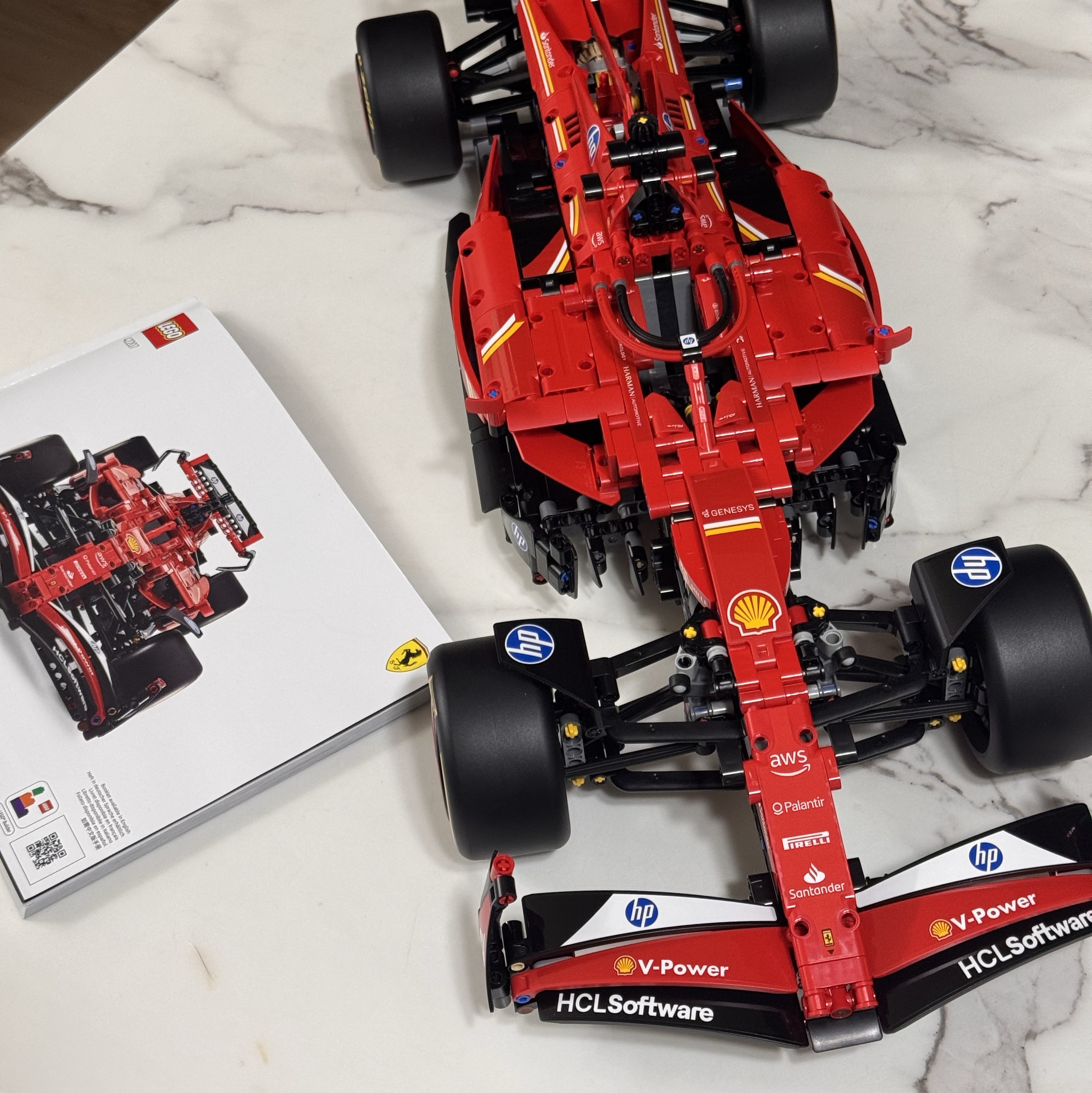 Lego Ferrari SF-24 F1 Car, Lego Speed Champions Ferrari SF-24 F1 Race Car 착용 스타일 - 1