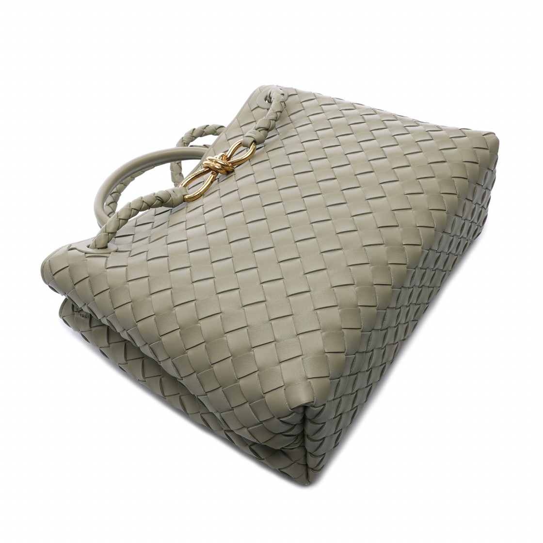 [15% 쿠폰] 보테가 베네타 미디움 안디아모 트래버틴([15% 쿠폰] Bottega Veneta Medium Andiamo Travertine) - 4