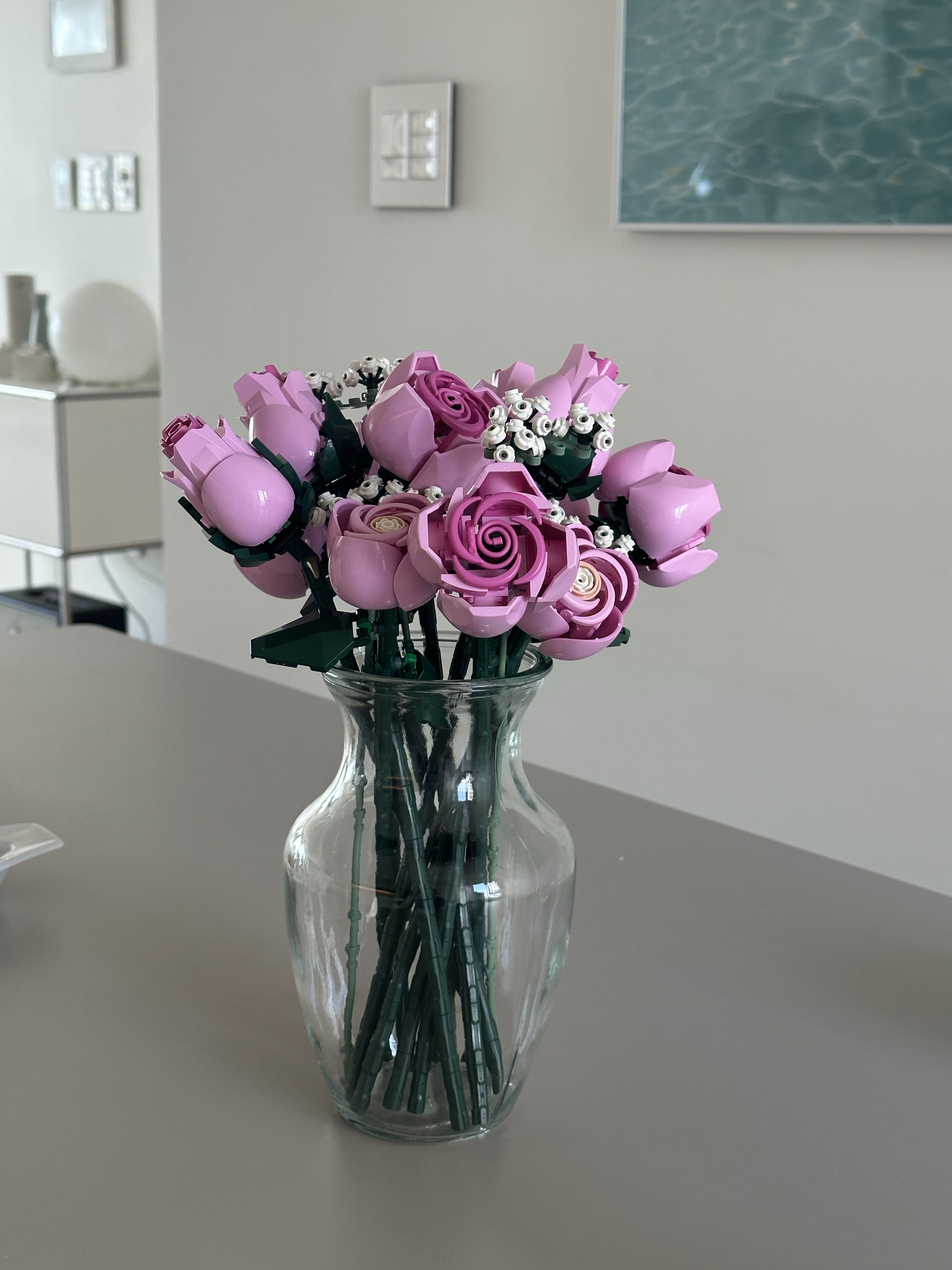 Lego Bouquet of Pink Roses 착용 스타일 - 2