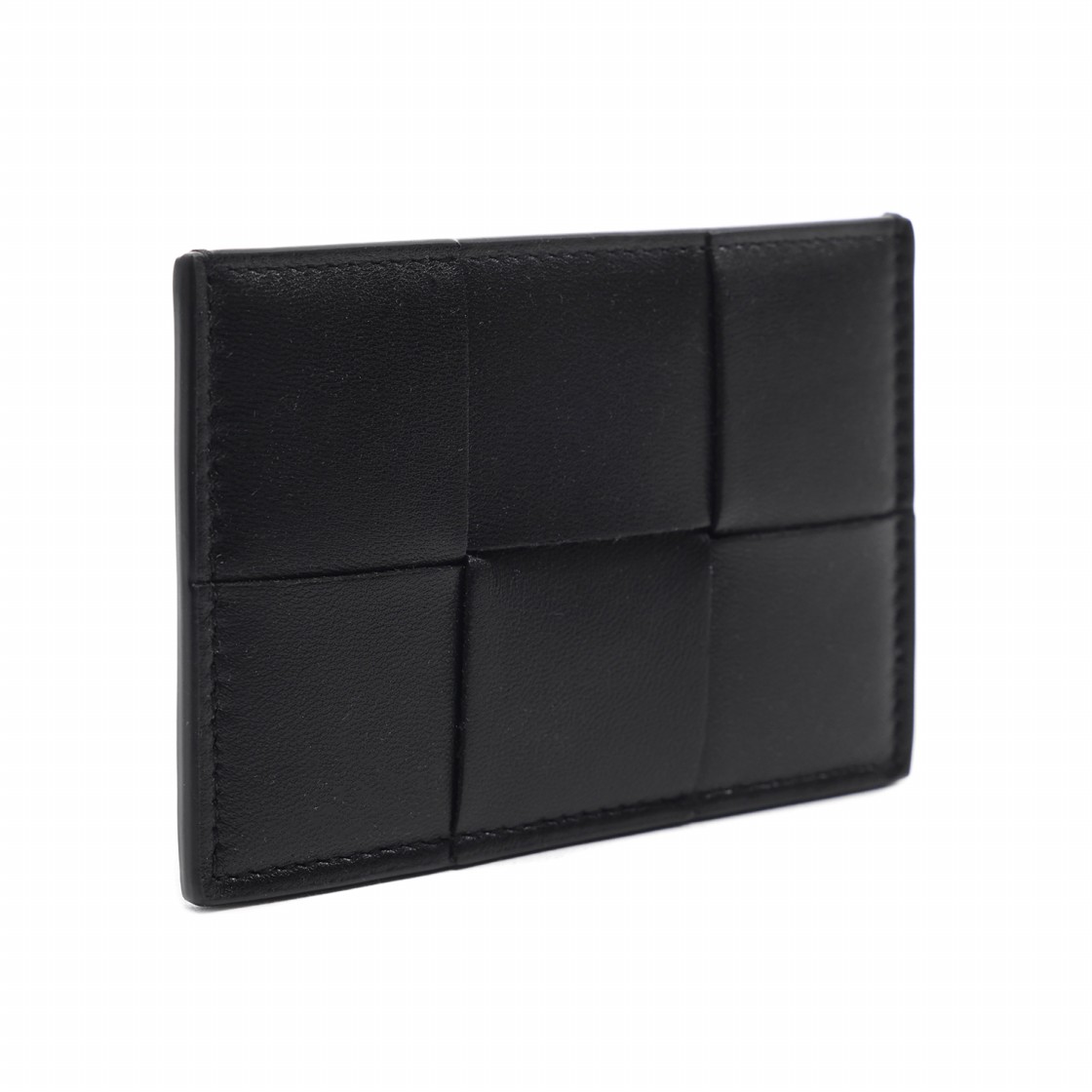 [20% 쿠폰] 보테가 베네타 카드 케이스 램스킨 & 카프스킨 블랙([20% 쿠폰] Bottega Veneta Credit Card Case Lambskin & Calfskin Black) - 3