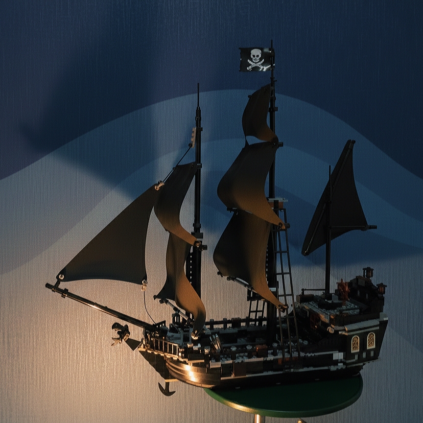 Lego Disney Pirates of the Caribbean The Black Pearl 착용 스타일 - 1