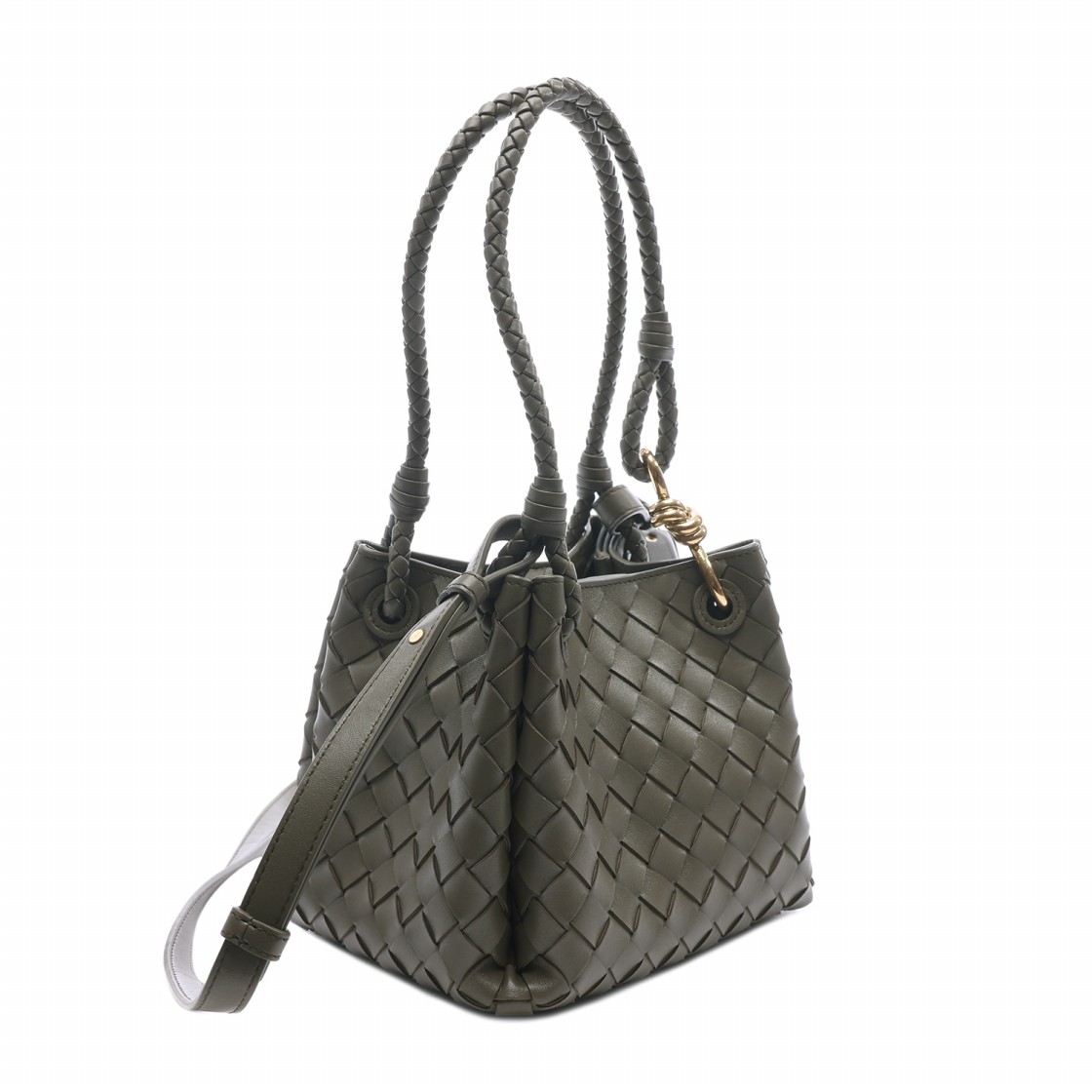 [15% 쿠폰] 보테가 베네타 스몰 파라슈트 사이프러스([15% 쿠폰] Bottega Veneta Small Parachute Cypress) - 3