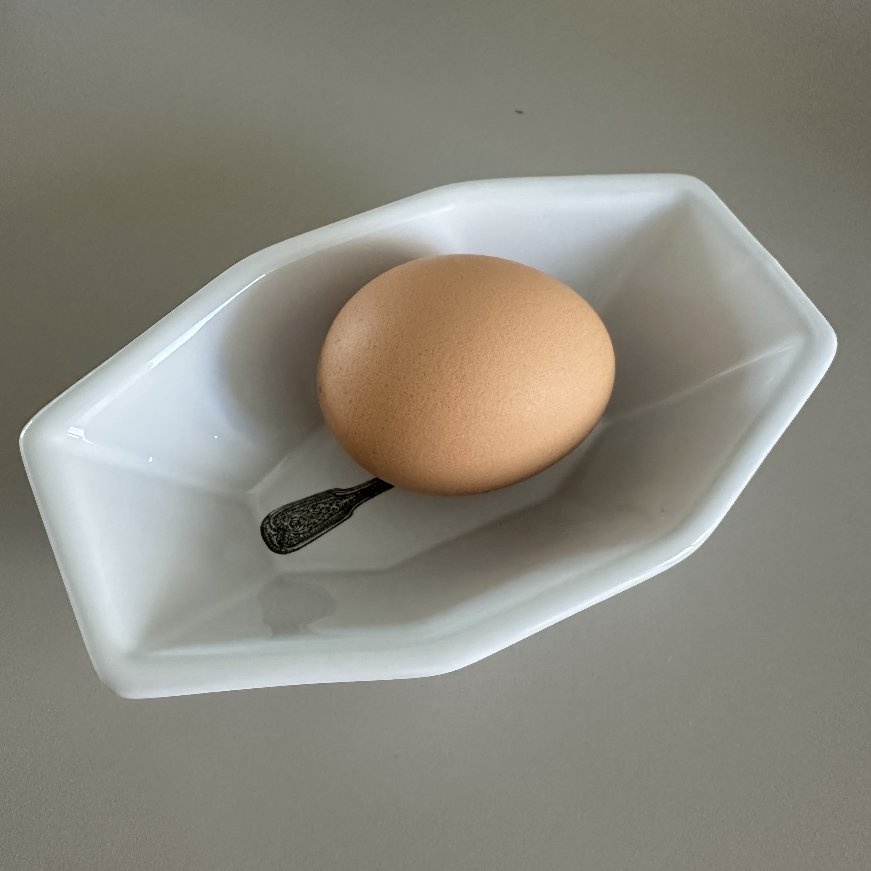 [3% 적립] Jungheejin creamic Egg bowl Dark grayish white, [3% 적립] Jungheejin creamic Long Octagonal Bowl Small Dark grayish white 착용 스타일 - 3