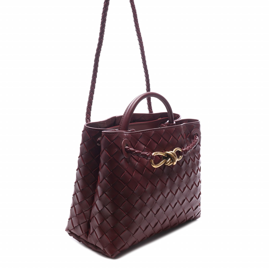 [15% 쿠폰] 보테가 베네타 스몰 안디아모 바롤로([15% 쿠폰] Bottega Veneta Small Andiamo Barolo) - 3