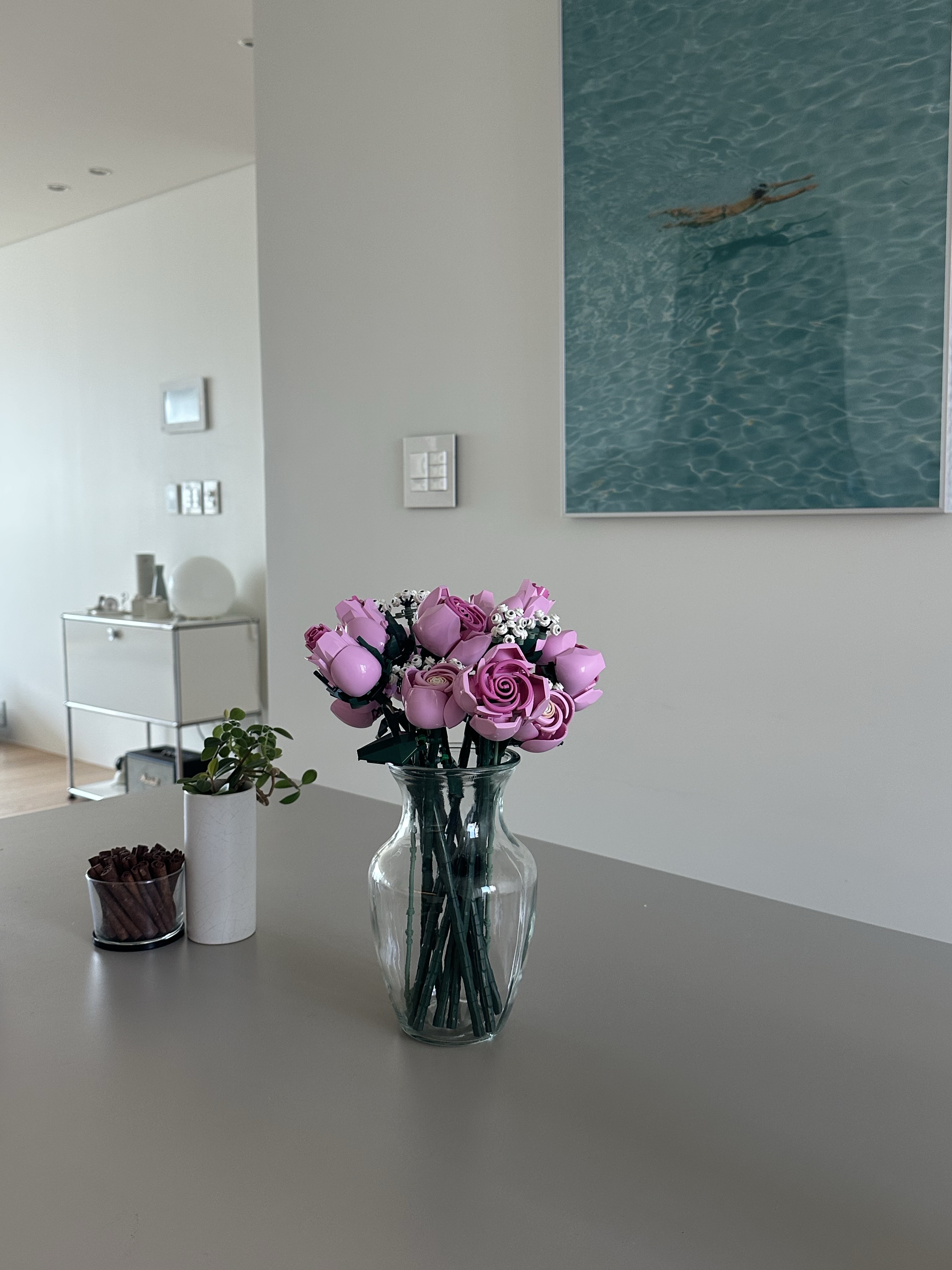 Lego Bouquet of Pink Roses 착용 스타일 - 3