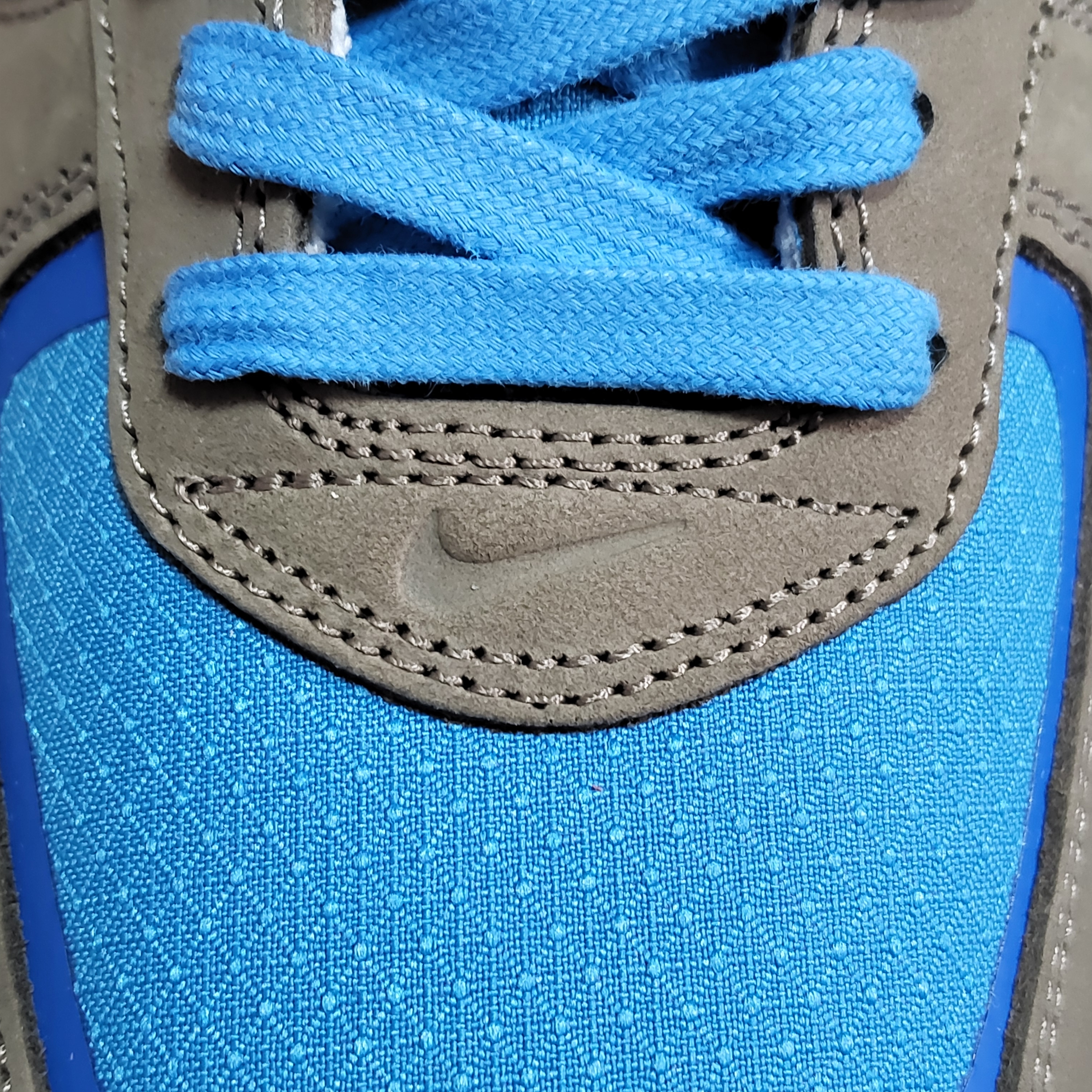 Nike x Stash Air Force 1 Low SP Soft Grey and Harbor Blue 2024 착용 스타일 - 4