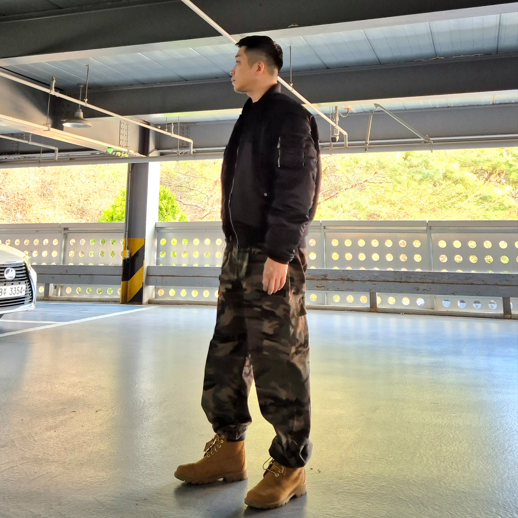 Timberland Premium 6 inch Waterproof Boot Wheat Nubuck - Wide, Nike NSW Air Bomber Jacket Black - Asia 착용 스타일 - 1