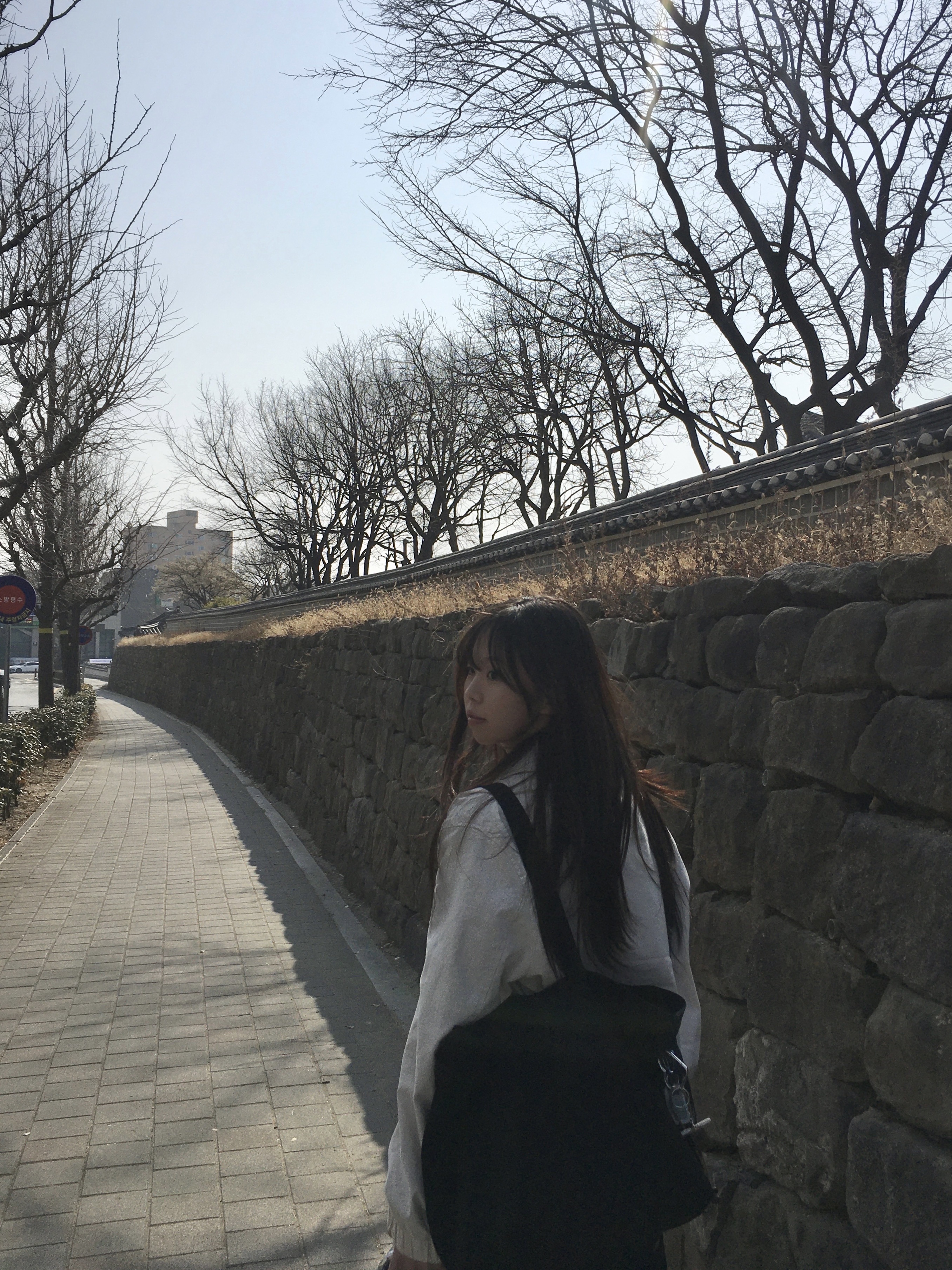 YMCL KY Tote Bag Black (GB0636) μ°©μ© μ€νμΌ - 3