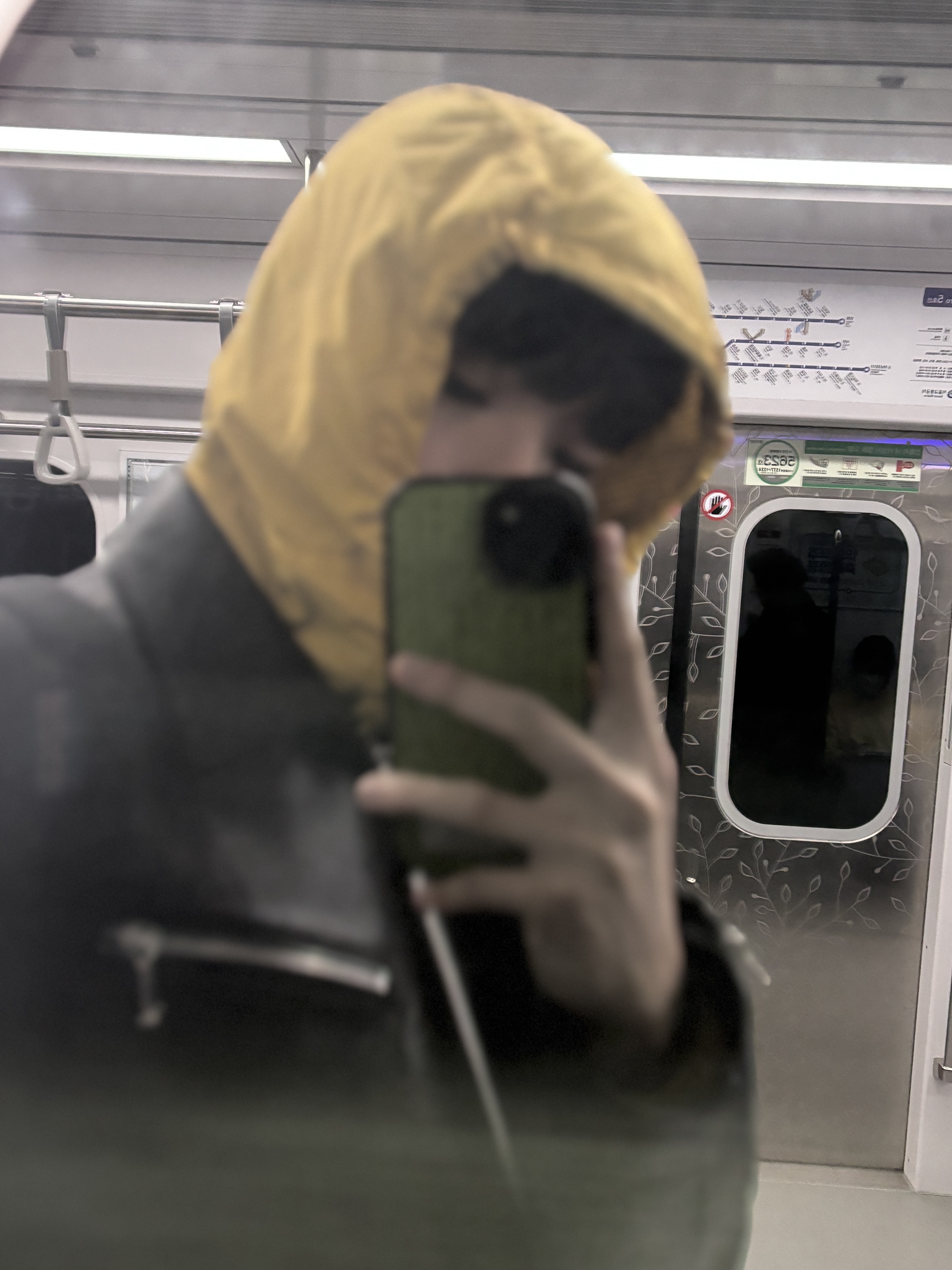 Montbell Wind Blast Hooded Jacket Yellow, Jansport Big Student Backpack Black 착용 스타일