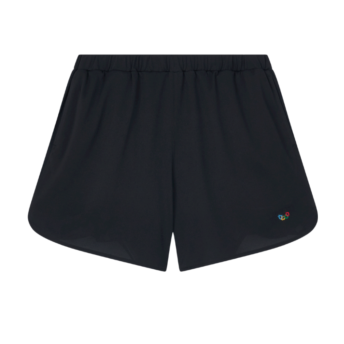 SS26PSP084BK Hongwoosung Origin 1896 Run Shorts Black