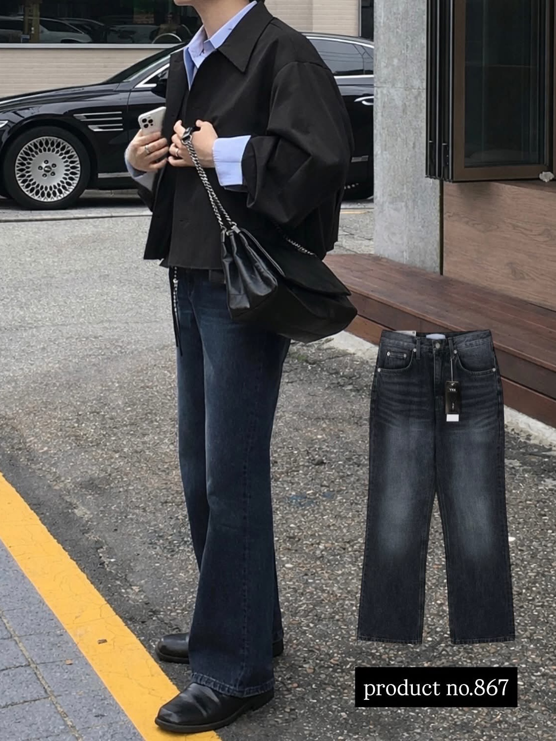 Diesel Dx1550040 Stainless Steel Chain Bracelet Silver, Zara Rock Style Flap Shoulder Bag Black 착용 스타일 - 6