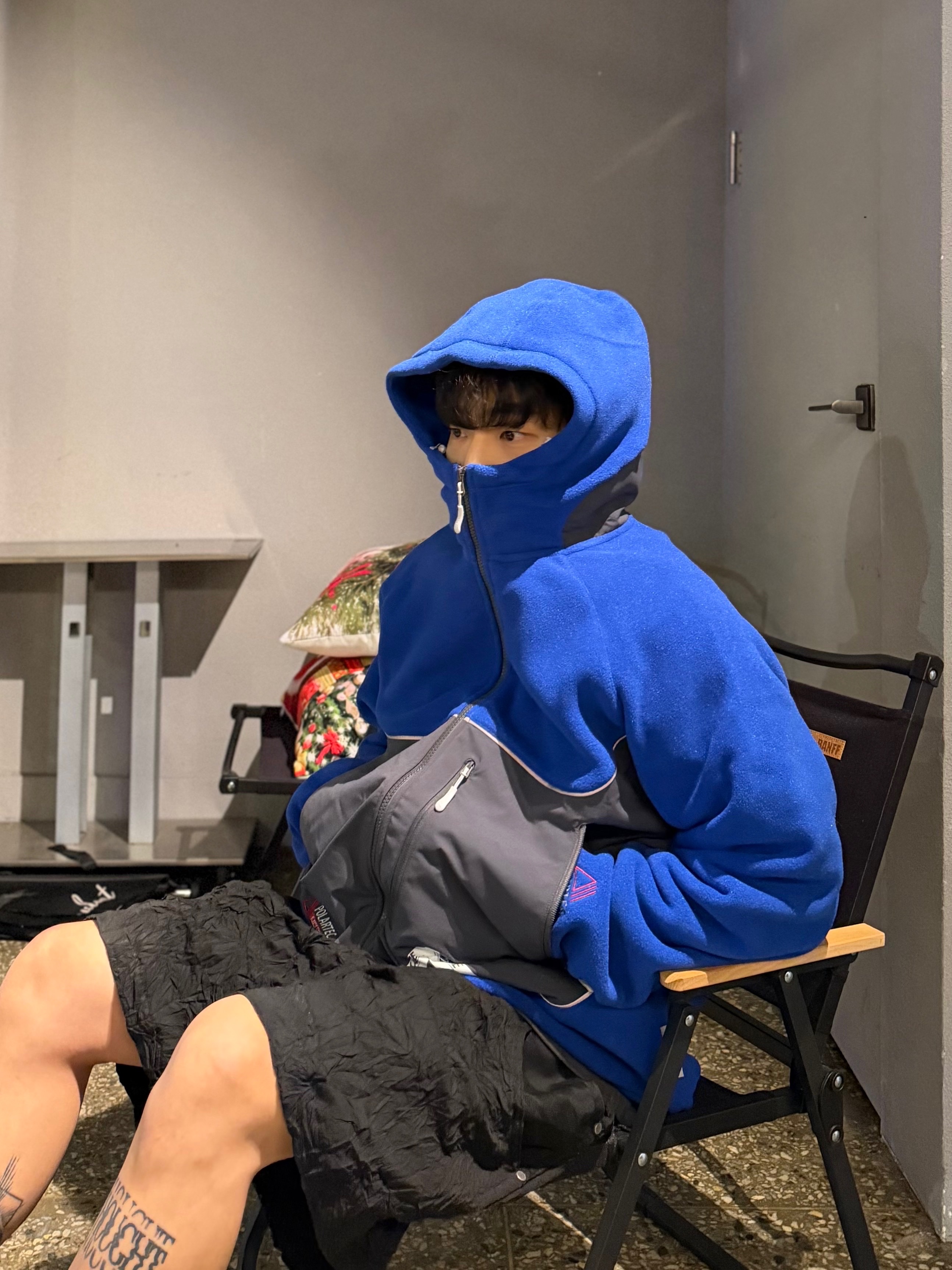 Palace Polartec 3M Hooded Jacket Ultra - 23FW 착용 스타일 - 1