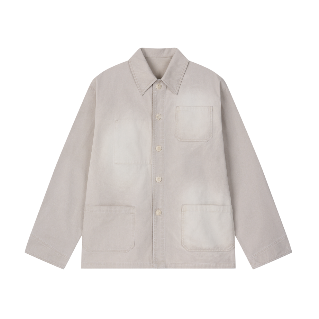 SS26JSJ050IY Hongwoosung Field Expedition Jacket Ivory