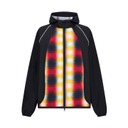 Hongwoosung Run Check Wind Jacket Black