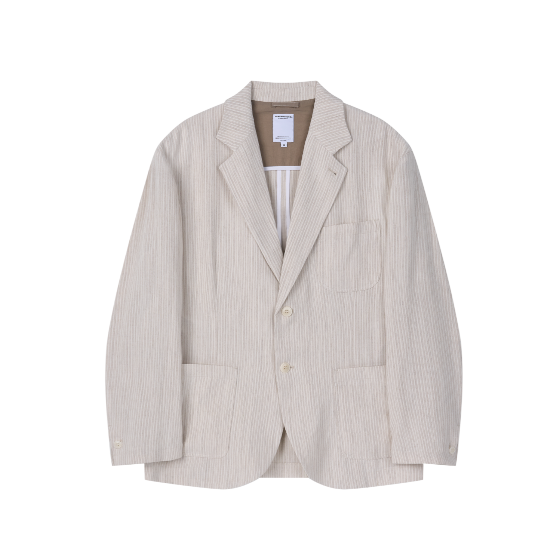 홍우성 릴렉스드 폼 수트 오프화이트(Hongwoosung Relaxed Form Suit Off White)